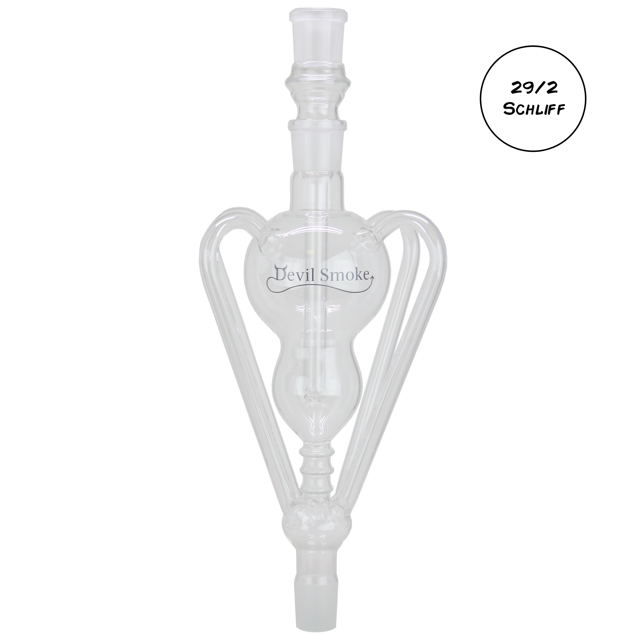 Devil Smoke - Vorkühler 4-Arm - Clear 29/2