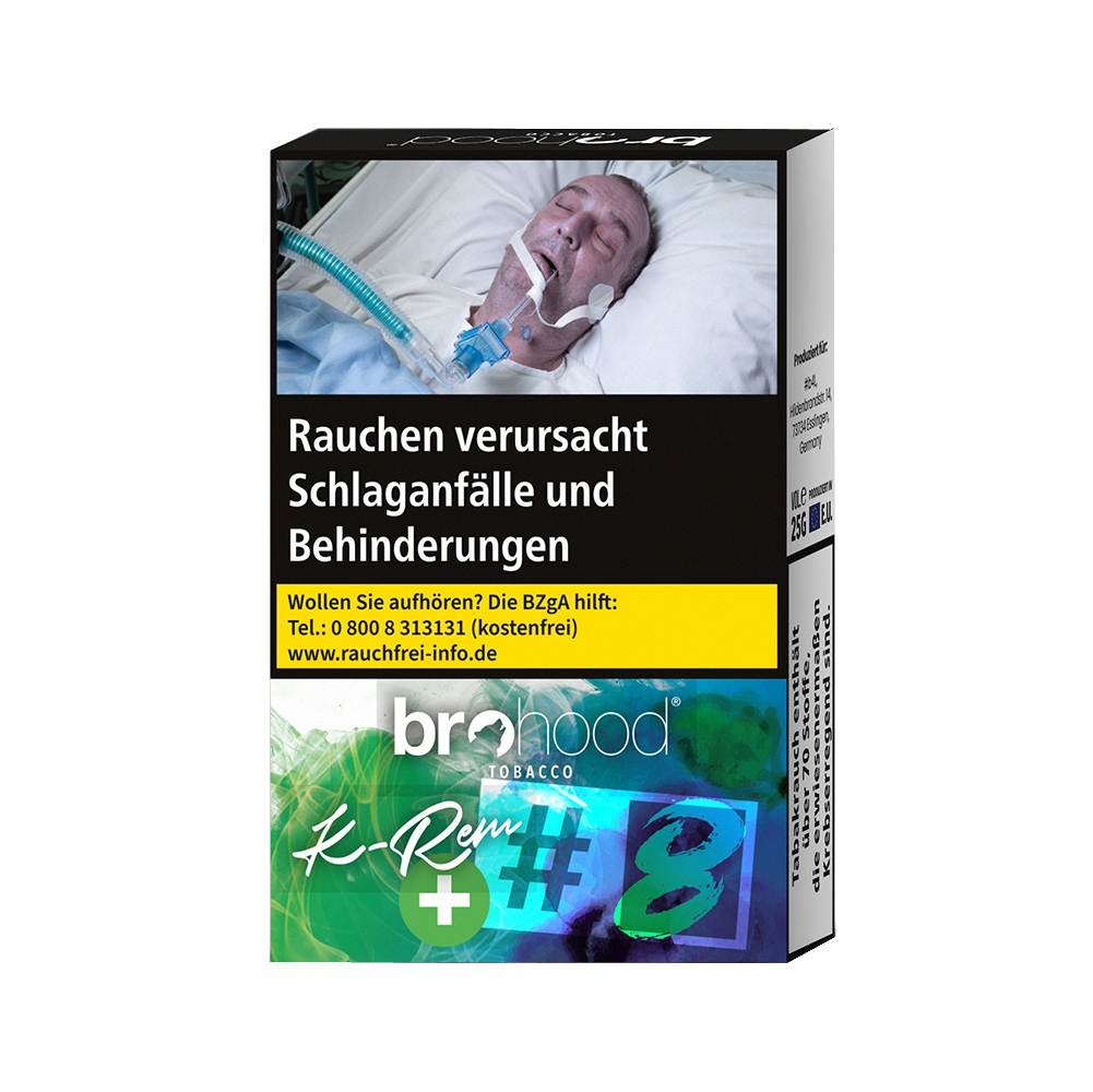 Brohood Tobacco - #8+ K-rem + - 25g