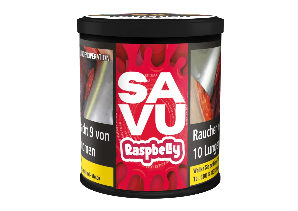 Savu Tobacco - Raspbelly - 200g - 28,90€