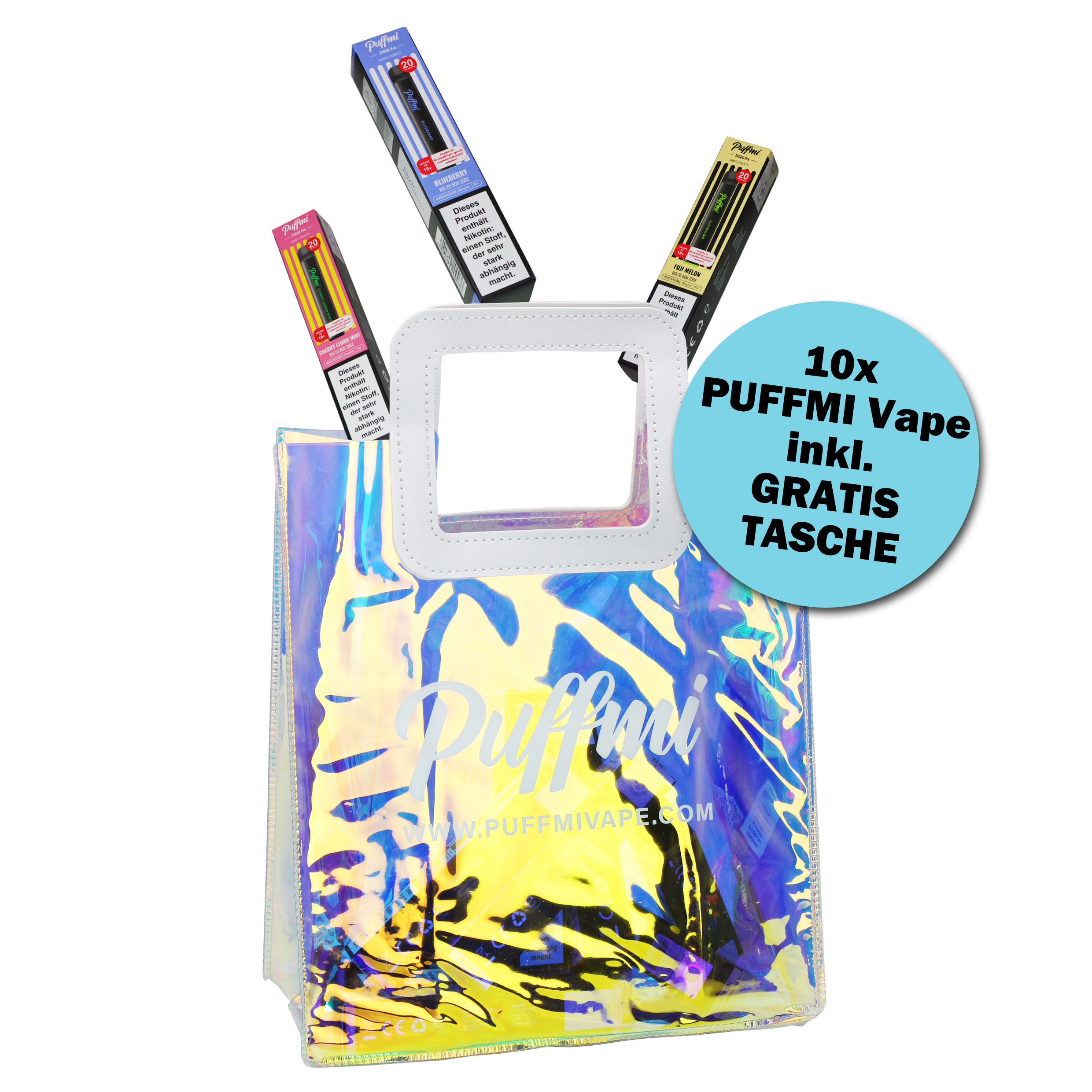 Puffmi - TX600 PRO - 10er Paket