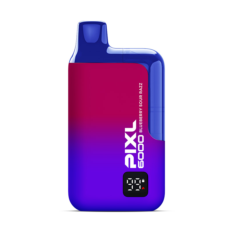 PIXL 6000 - Blueberry Sour Razz - Vape 2ml + Pod 10ml