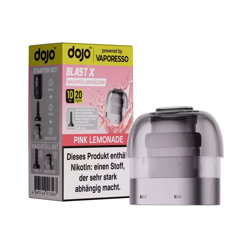 Vaporesso - Dojo Blast X Pod - Pink Lemonade 20mg