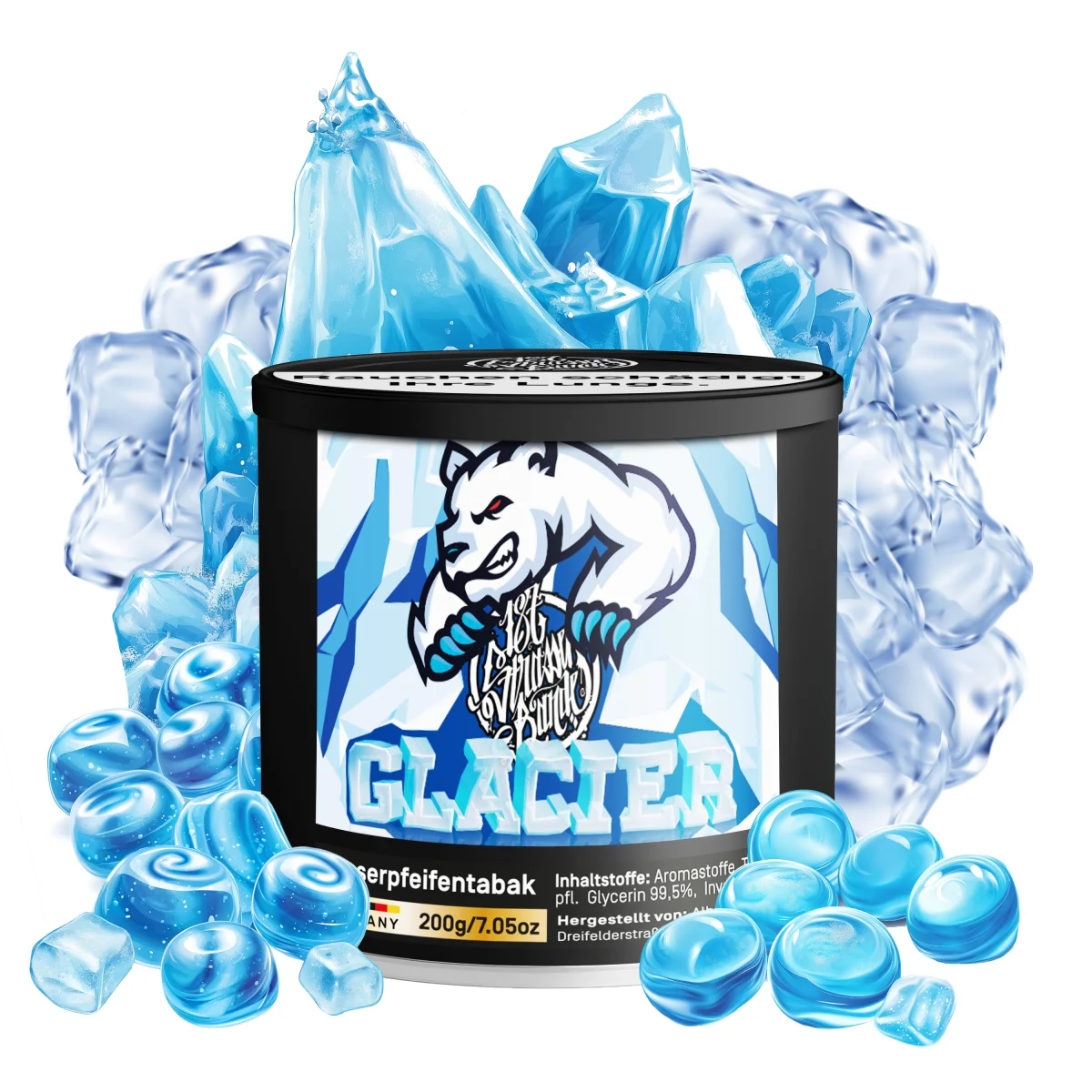 187 Strassen Bande Tabak - Glacier - 200g TT