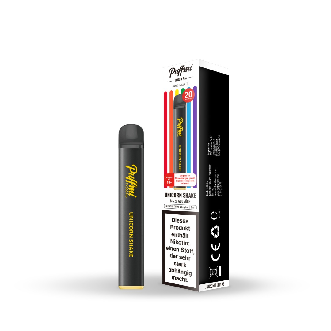 Puffmi - TX600 PRO - Unicorn Shake 20mg