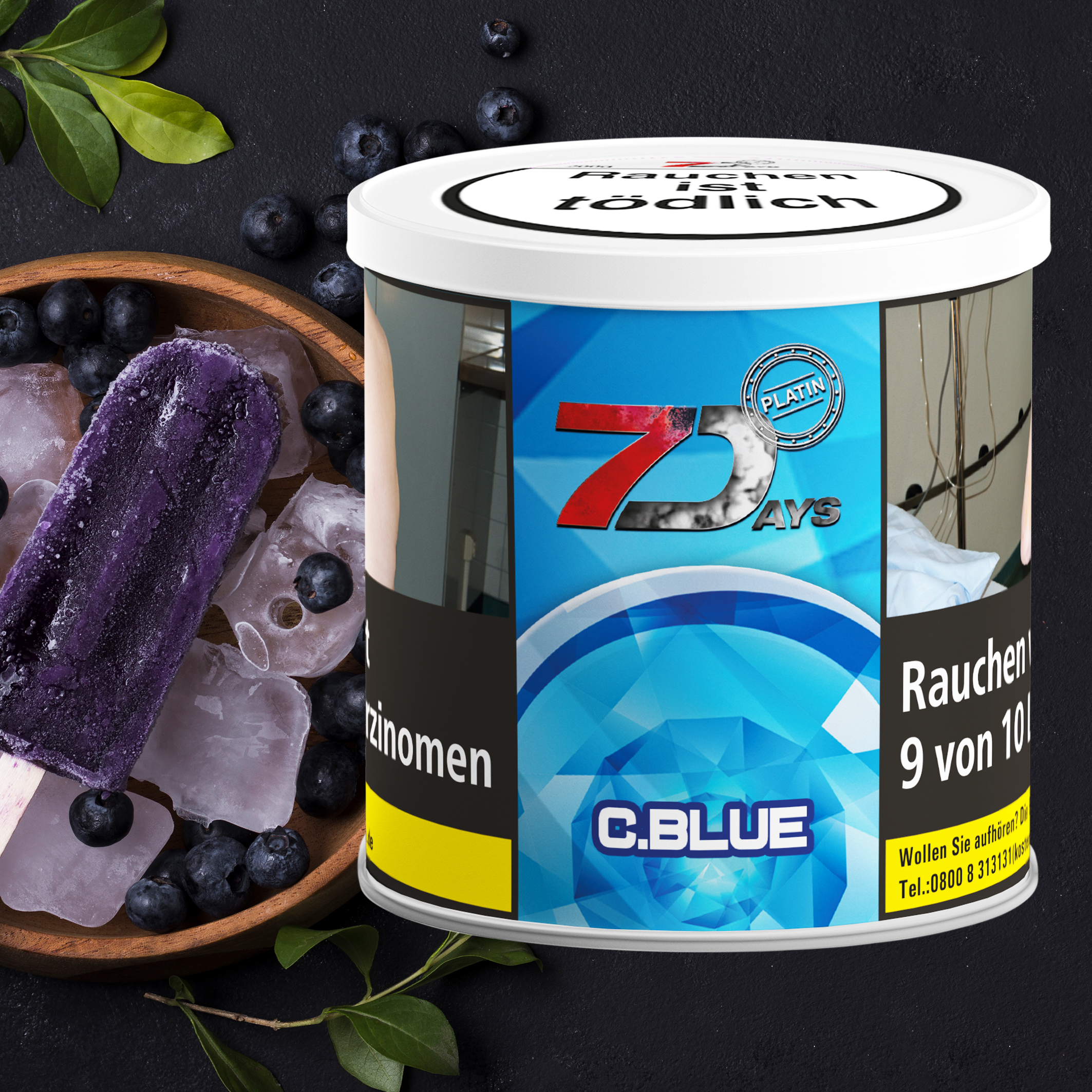 7Days Platin - C.Blue - 200g