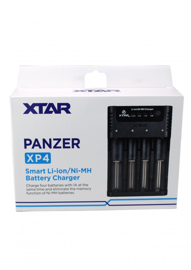 XTAR - XP4 "Panzer" - Akkuladegerät