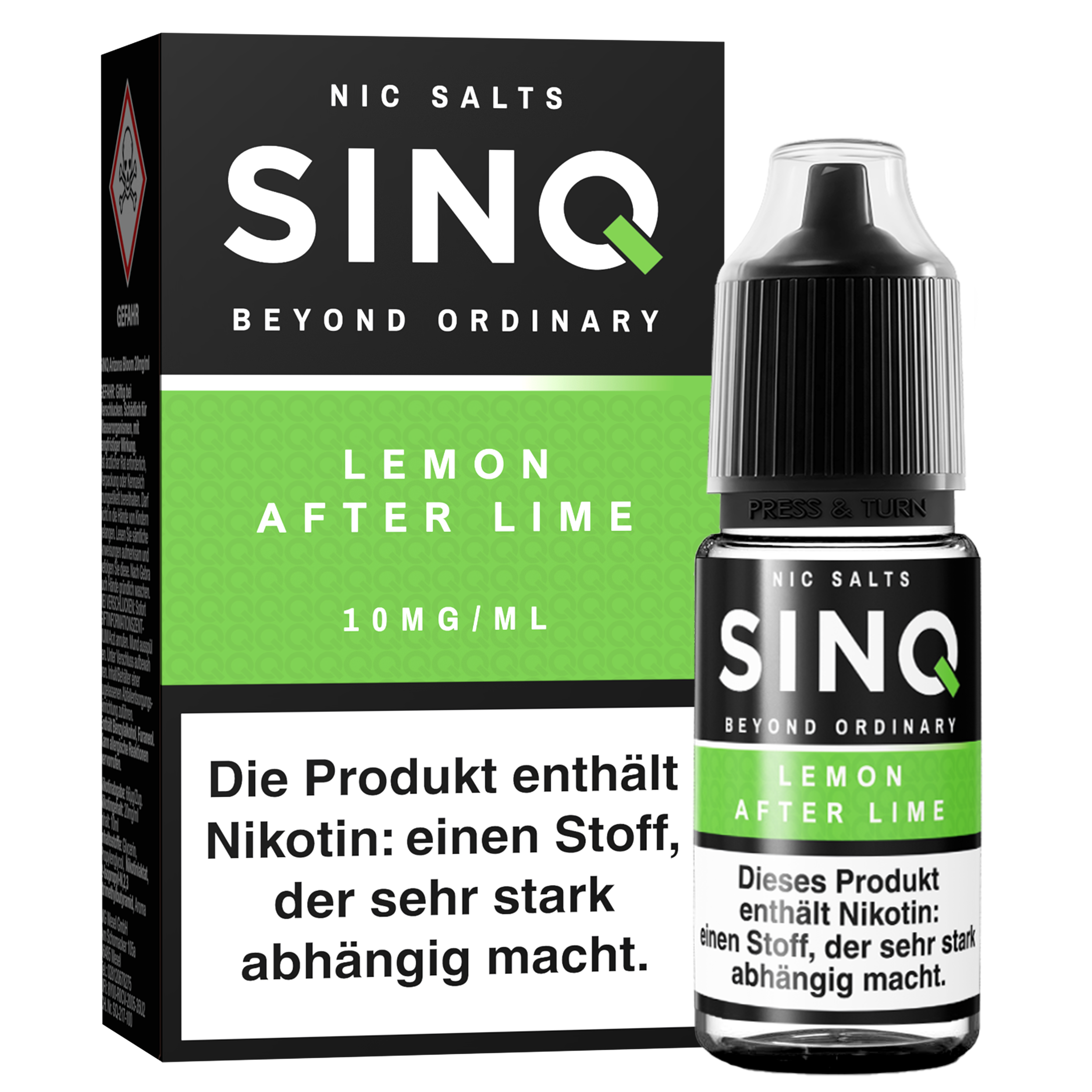 SINQ Liquid - Lemon After Lime 10ml - 10mg