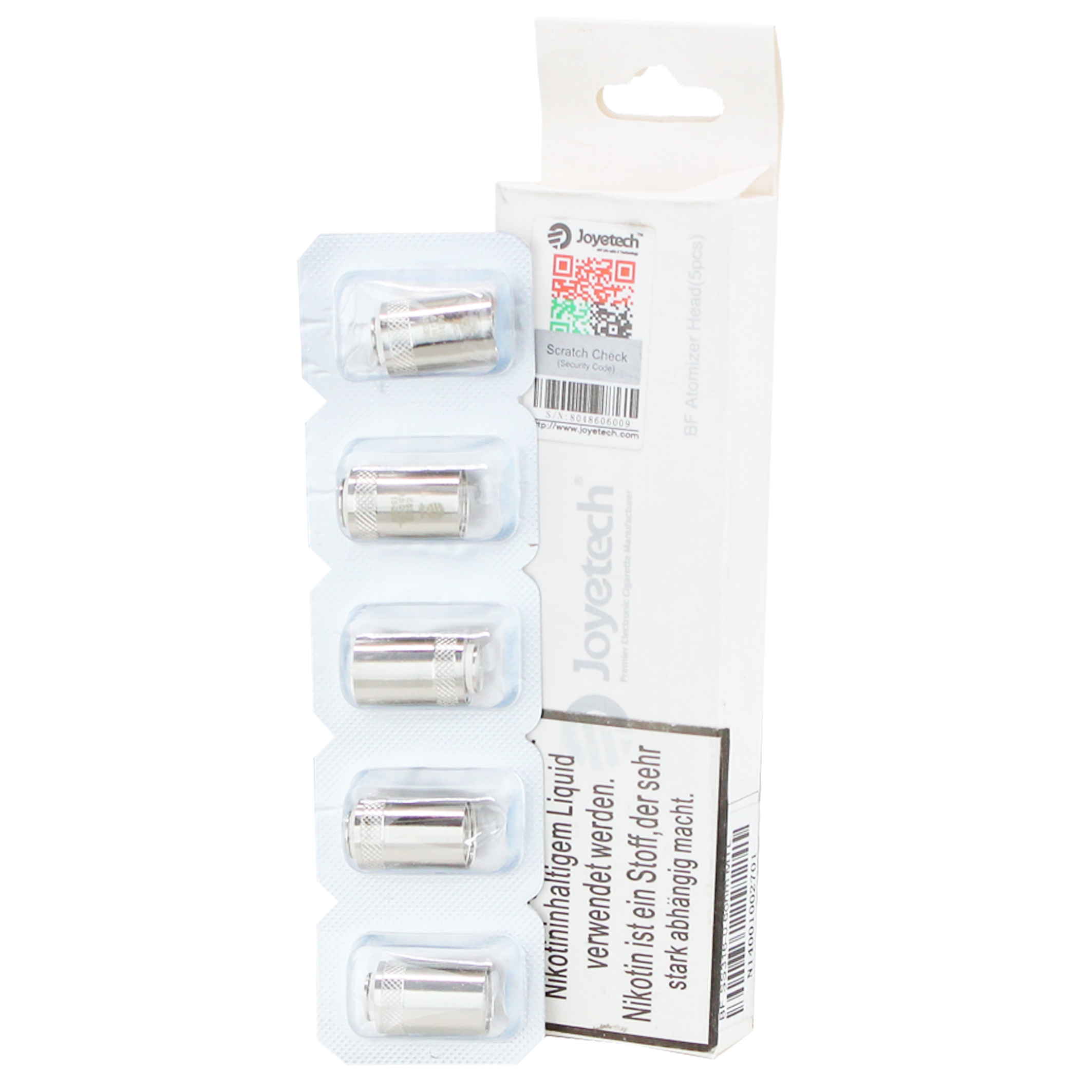 Joyetech - BF SS316 (0,6ohm) - Ersatzcoil (5er Pack)