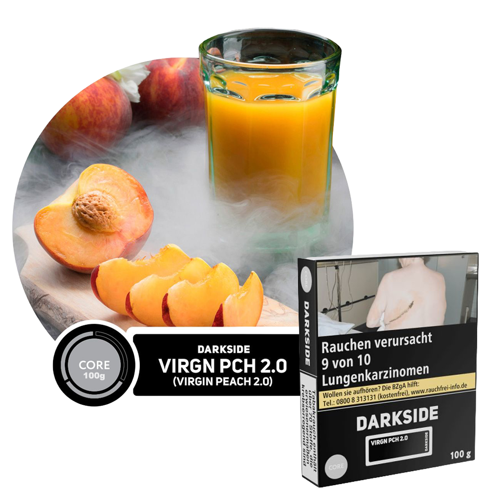 Darkside Core Tabak - Virgn Pch 2.0 - 100g - 19,99€