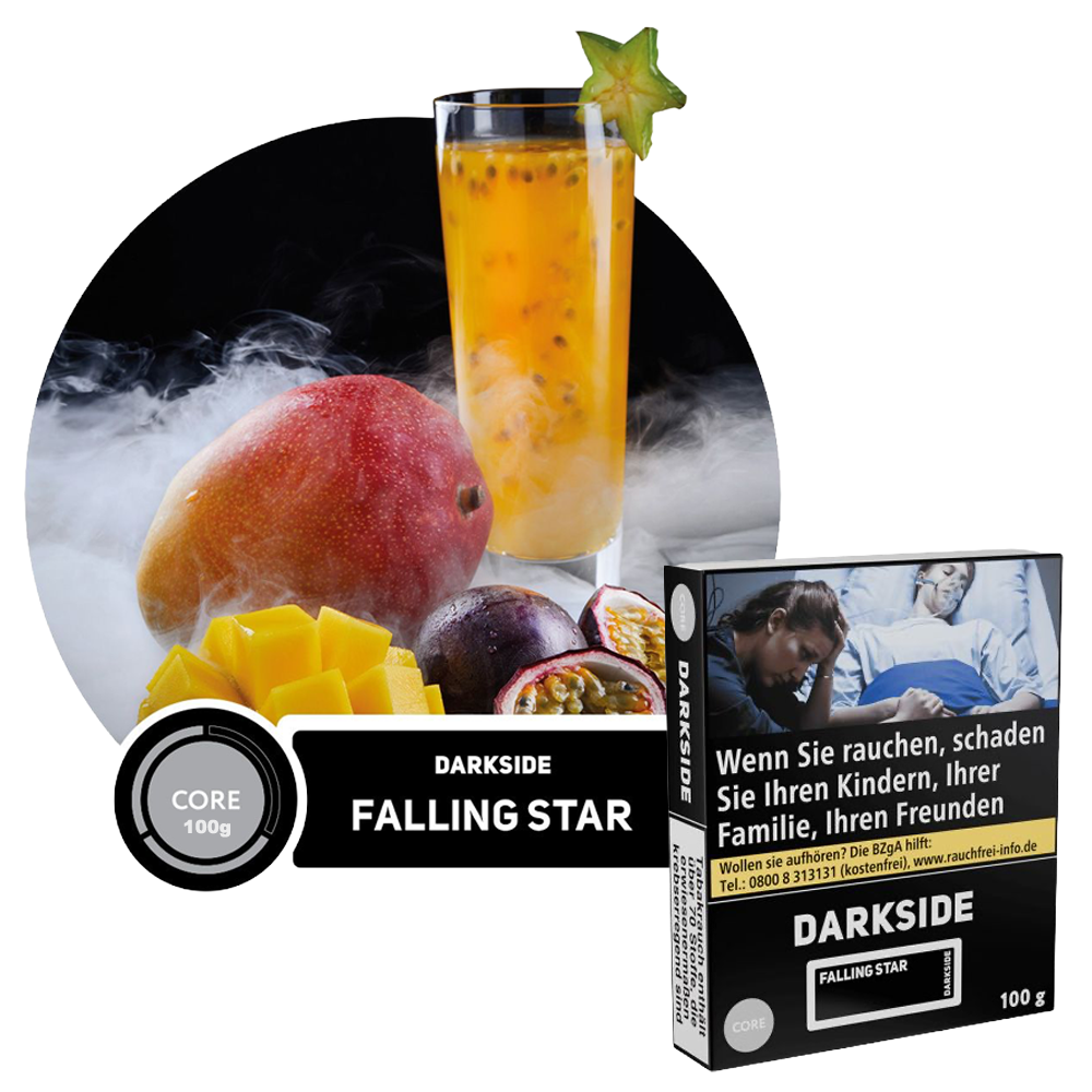 Darkside Core Tabak - Falling Star - 100g - 19,99€