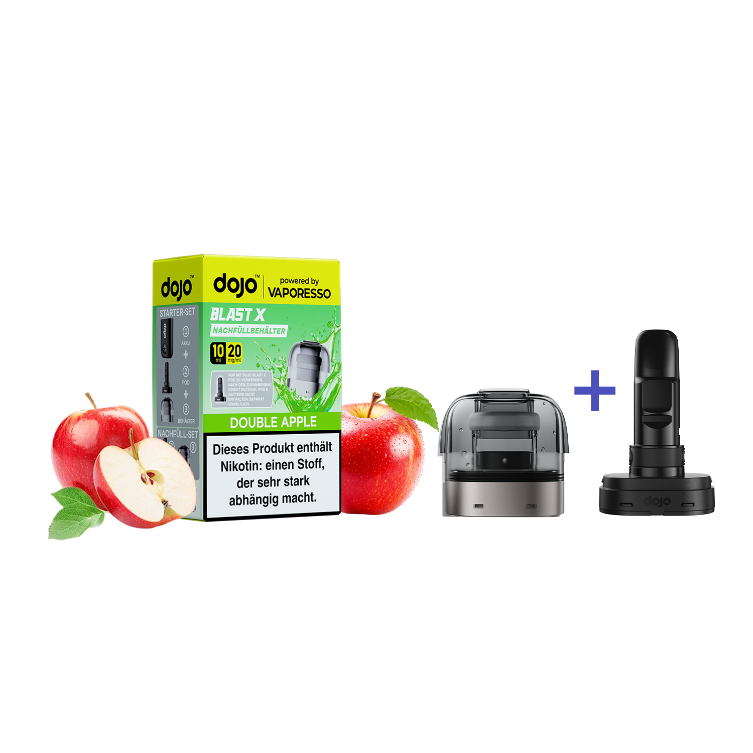Vaporesso - Dojo Blast X Pod - Double Apple 20mg