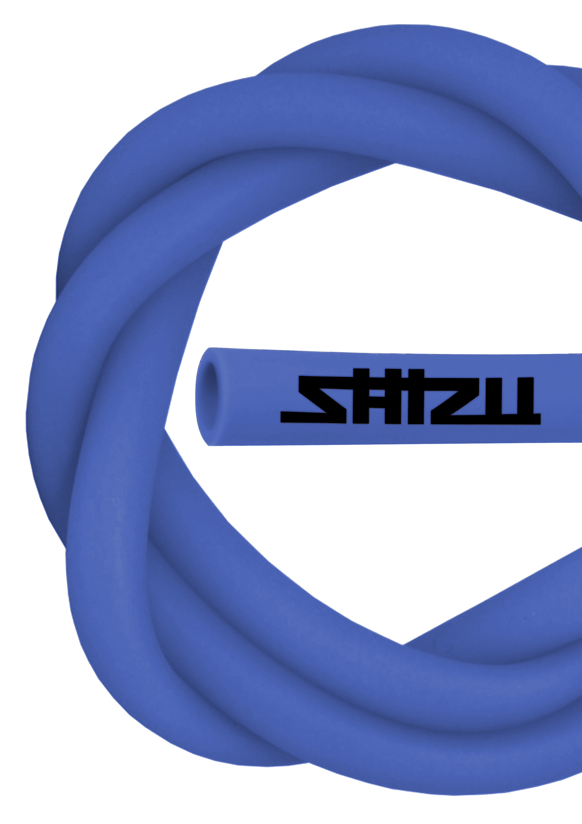 ShiZu Silikonschlauch - Matt - Blau
