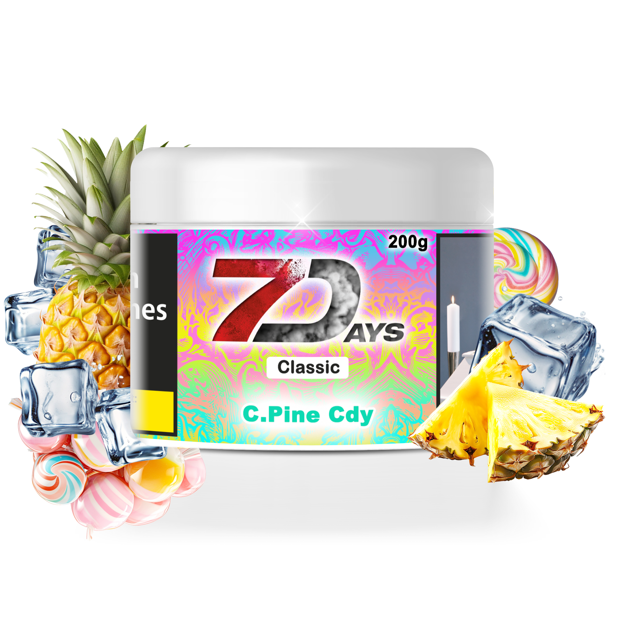7Days Classic - C. Pine Cdy - 200g TT