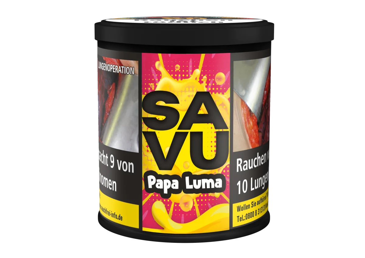 Savu Tobacco - Papa Luma - 200g - 28,90€