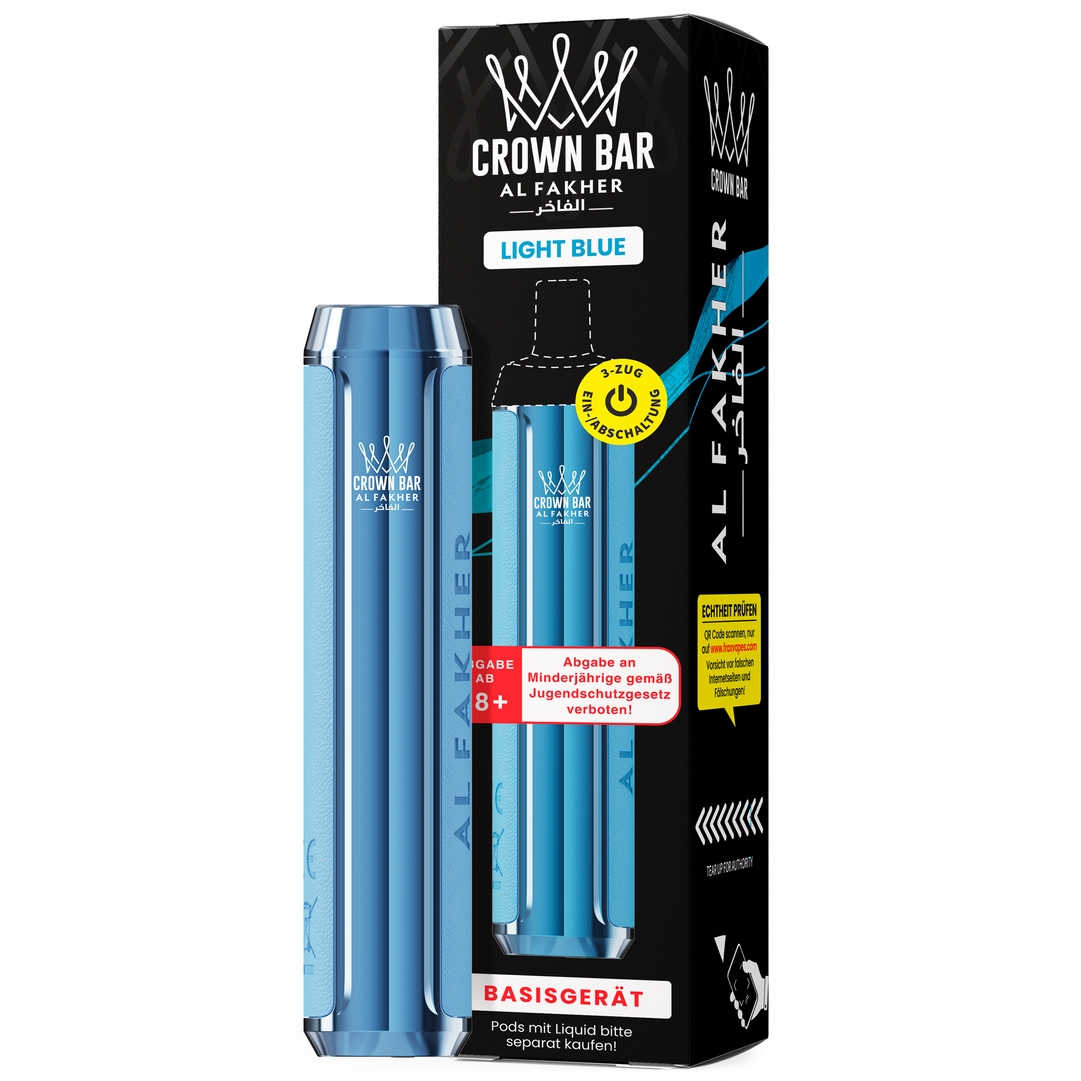 Al Fakher - Pod Akkuträger - Light Blue