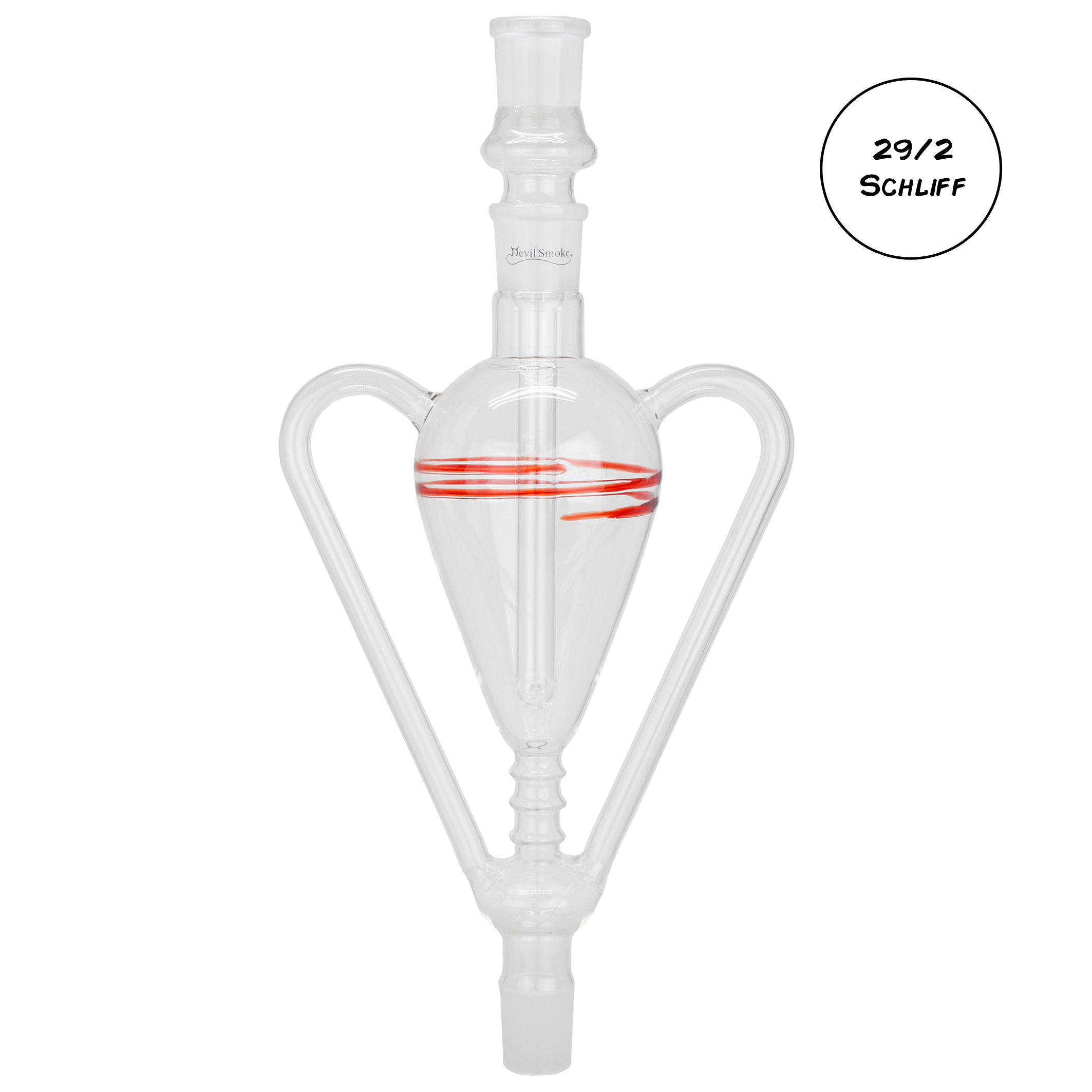 Devil Smoke - Vorkühler Champion 2-Arm - Rot 29/2