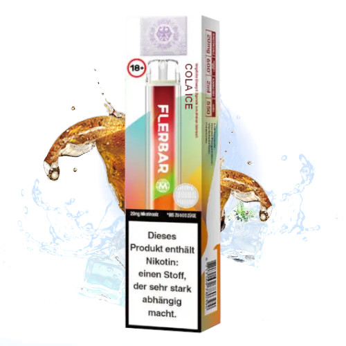 Flerbar M - E-Shisha 600 - Cola Ice 20mg