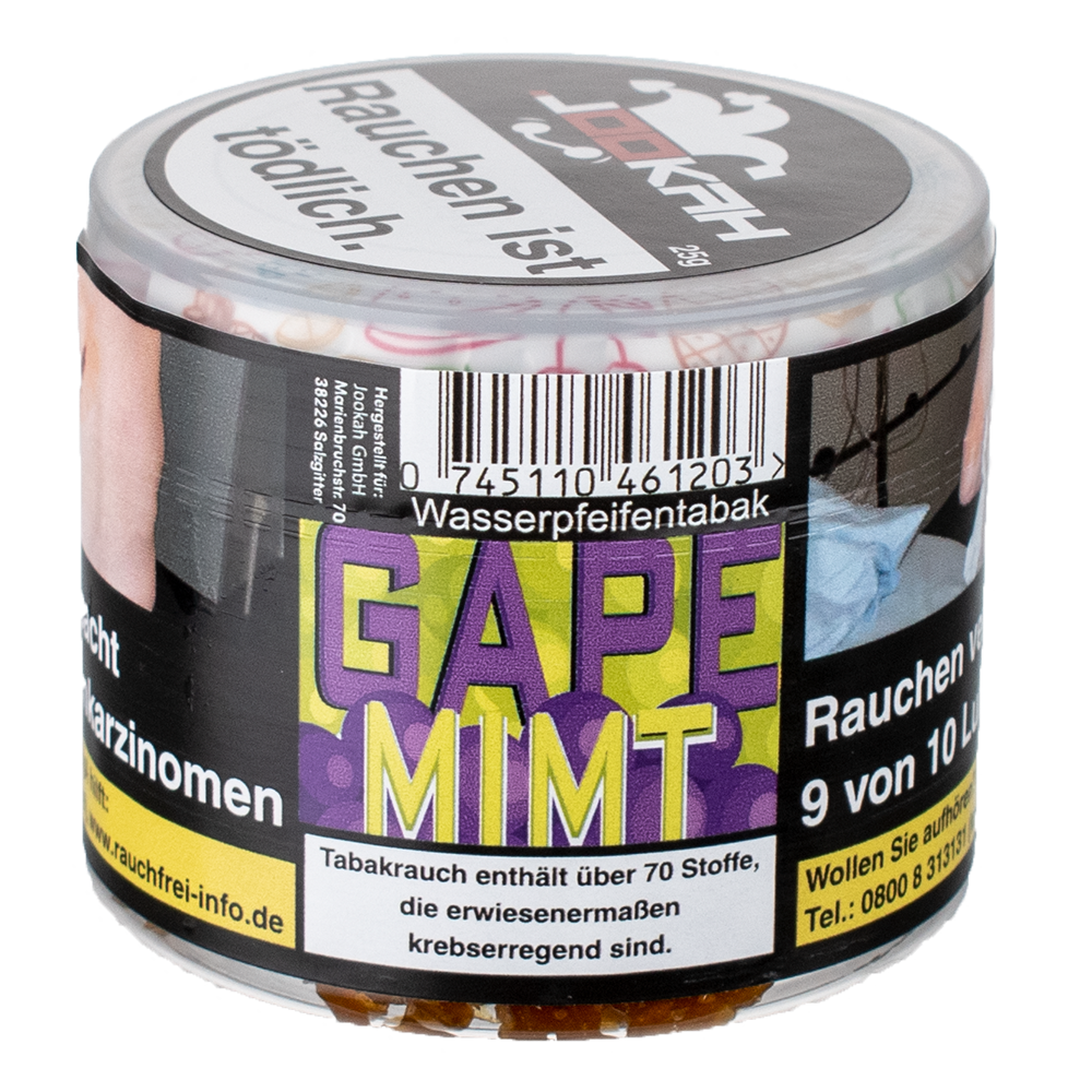 Jookah Tabak - Gape Mimt - 25g