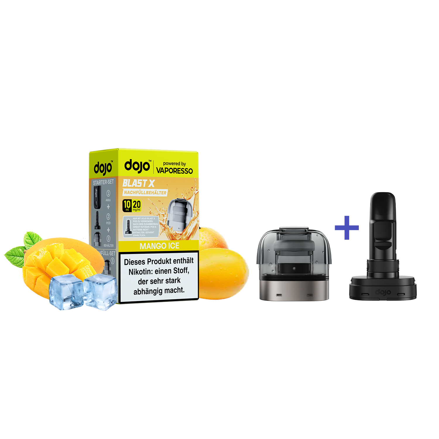 Vaporesso - Dojo Blast X Pod - Mango Ice 20mg