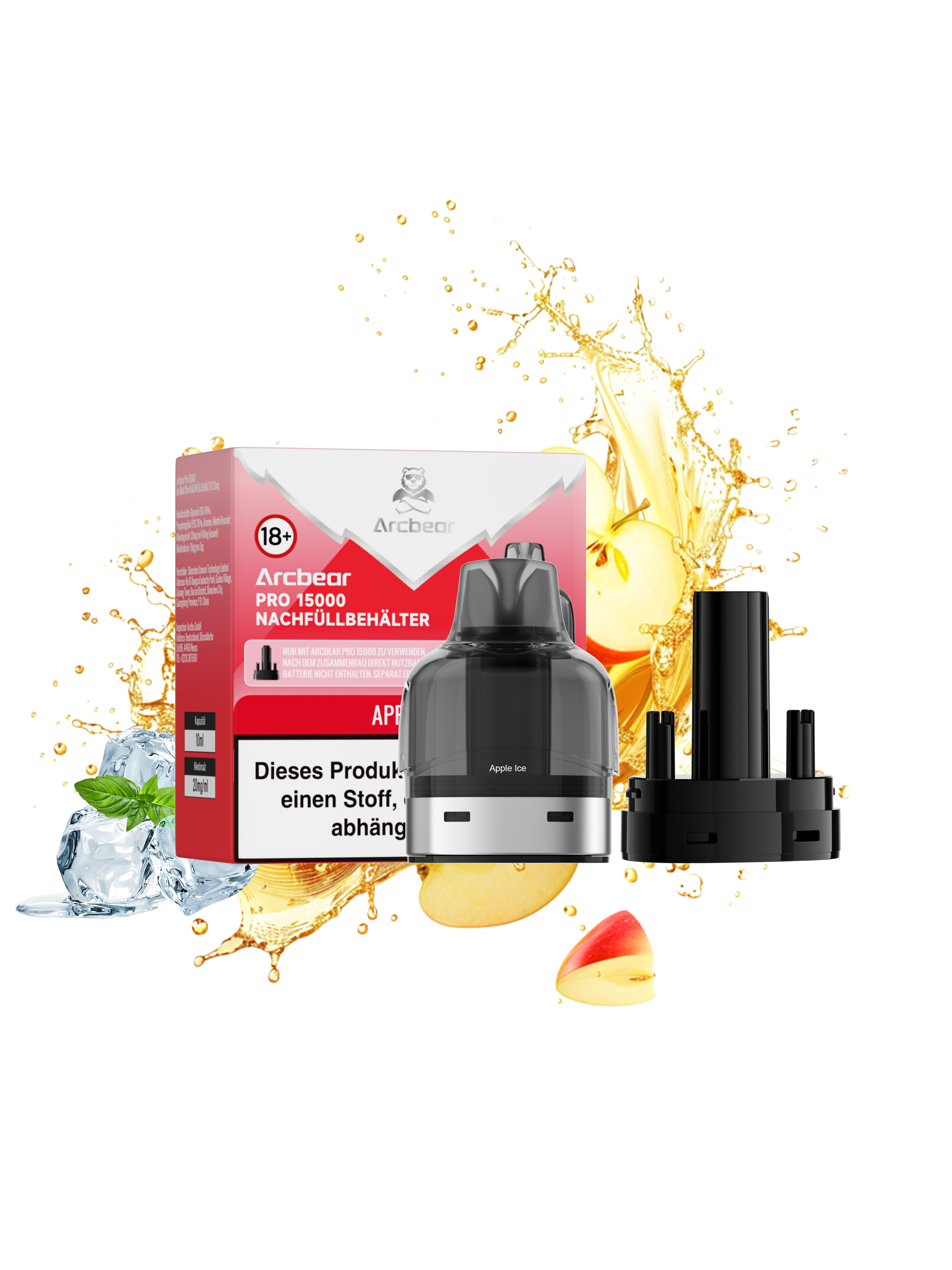 Arcbear - Pro 15000 Pod Set - Apple Ice