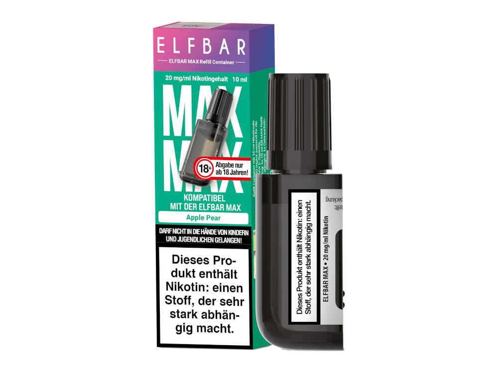 ElfBar Max - Nachfülltank - Apple Pear 10ml