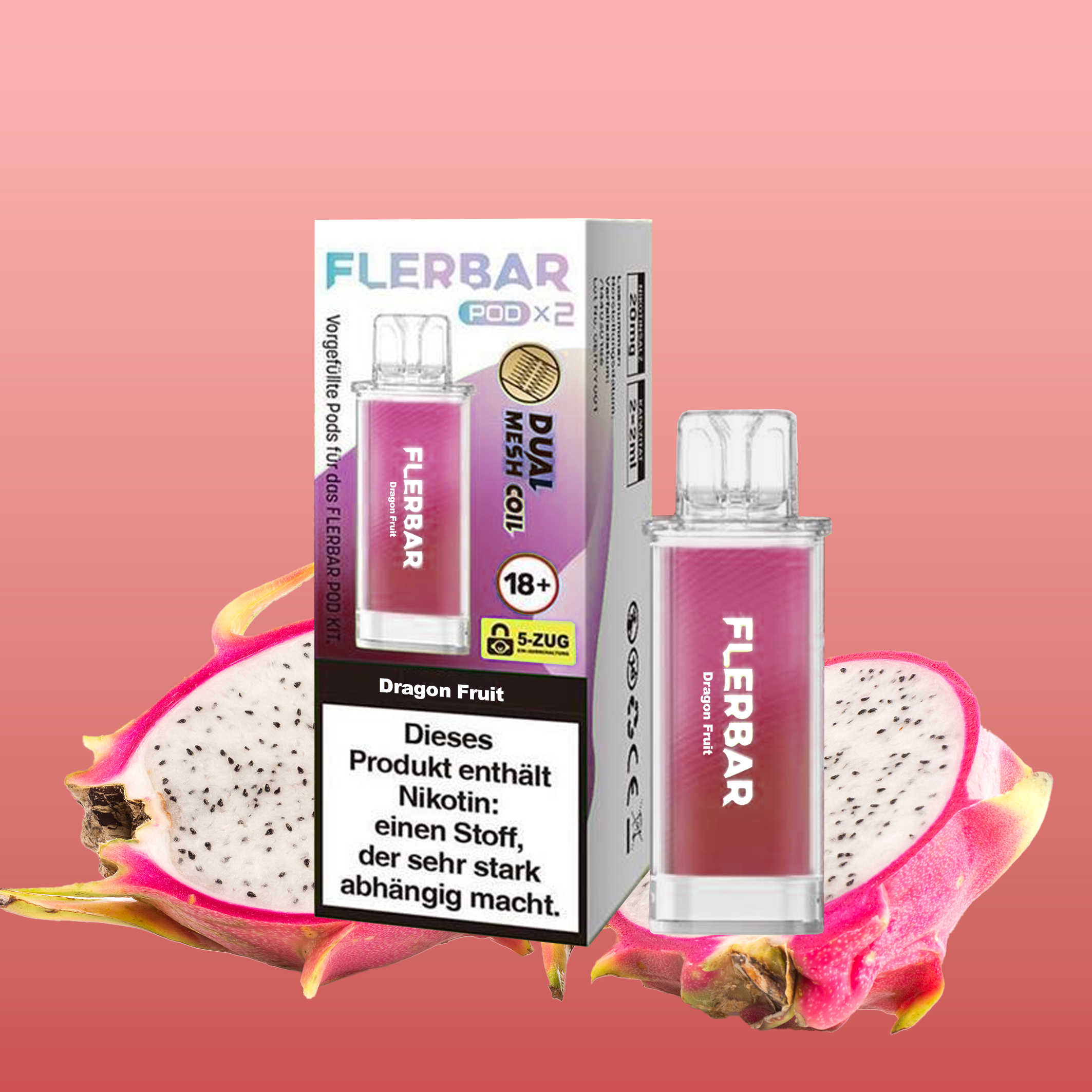 Flerbar - Pod - Dragon Fruit 20mg