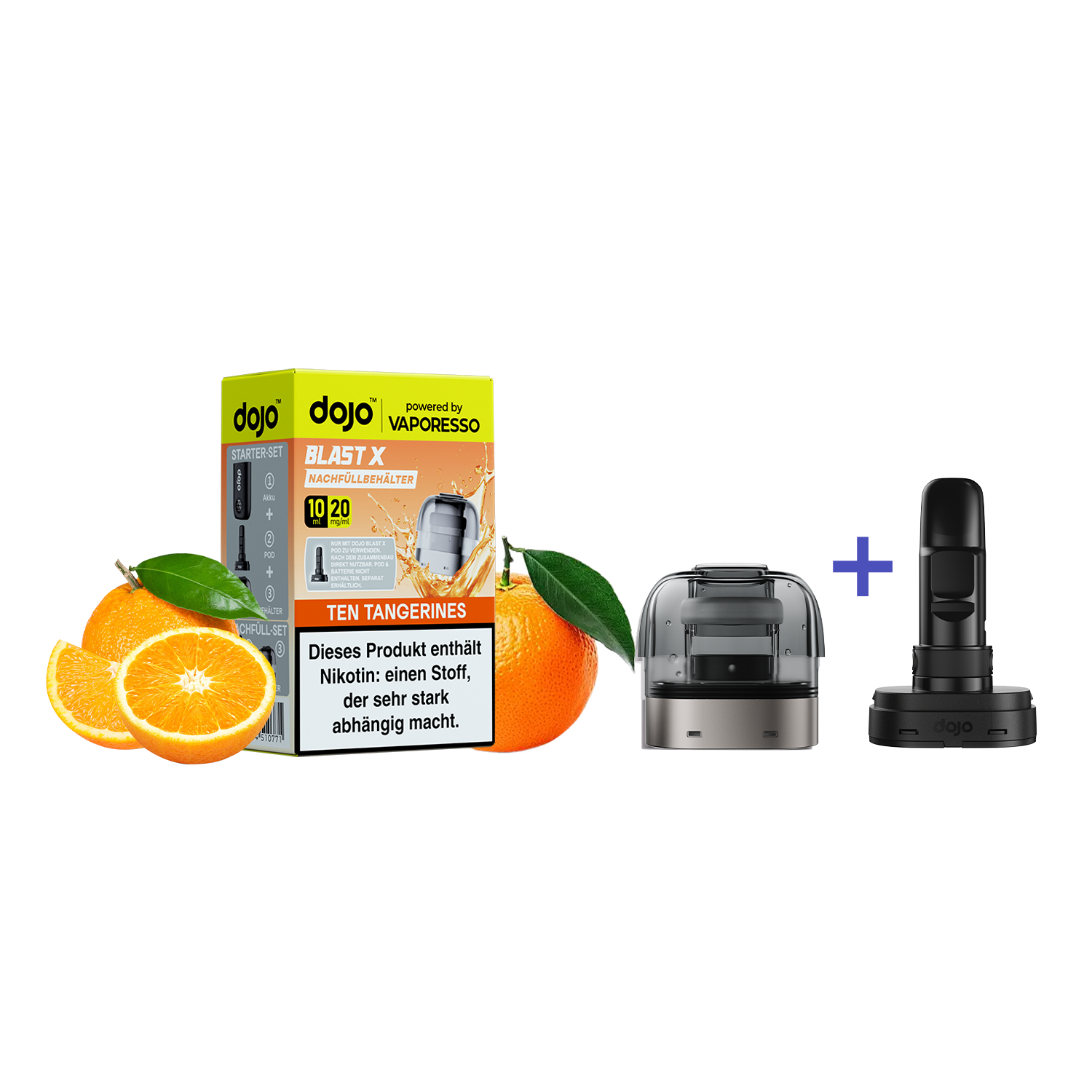 Vaporesso - Dojo Blast X Pod - Ten Tangerines 20mg