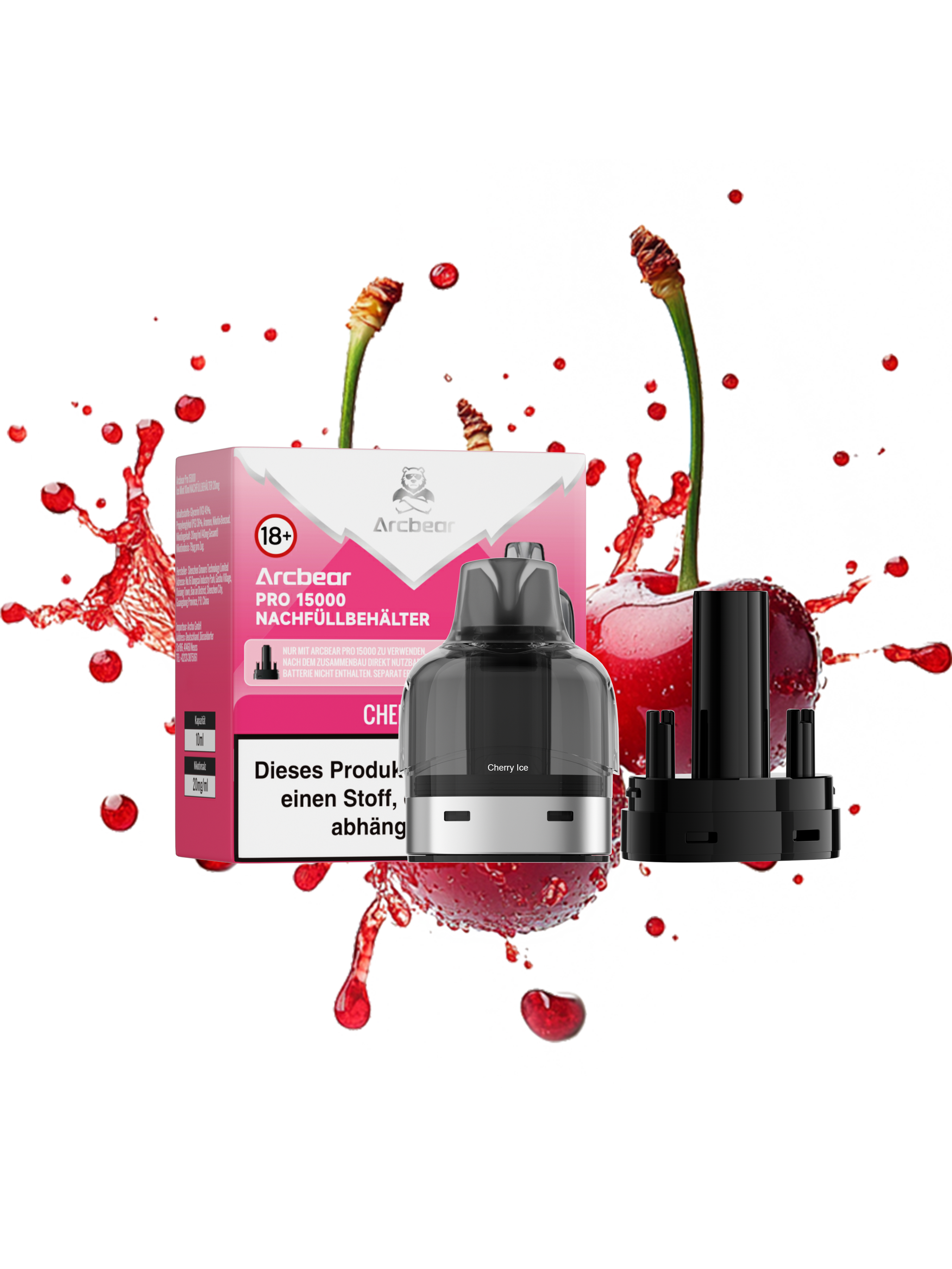 Arcbear - Pro 15000 Pod Set - Cherry Ice