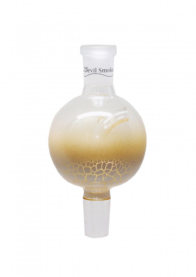 Devil Smoke - Molassefänger - Half Dragon Egg Gold-Weiß 18/8