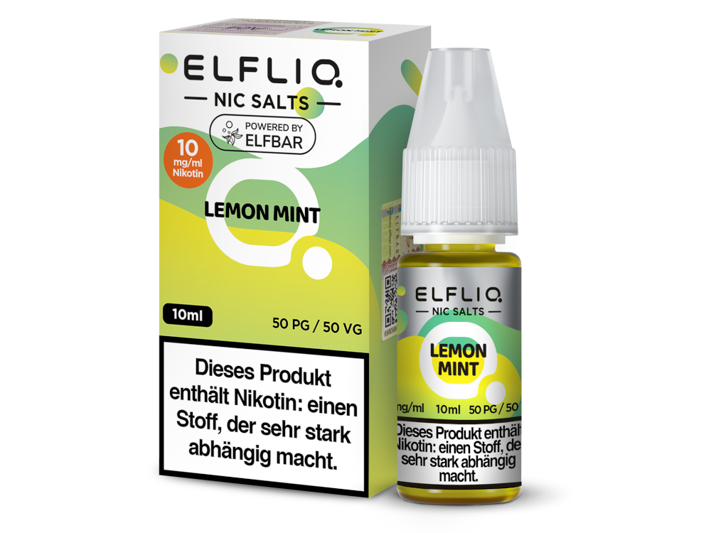 ElfLiq by Elfbar - Lemon Mint 10ml - 10mg