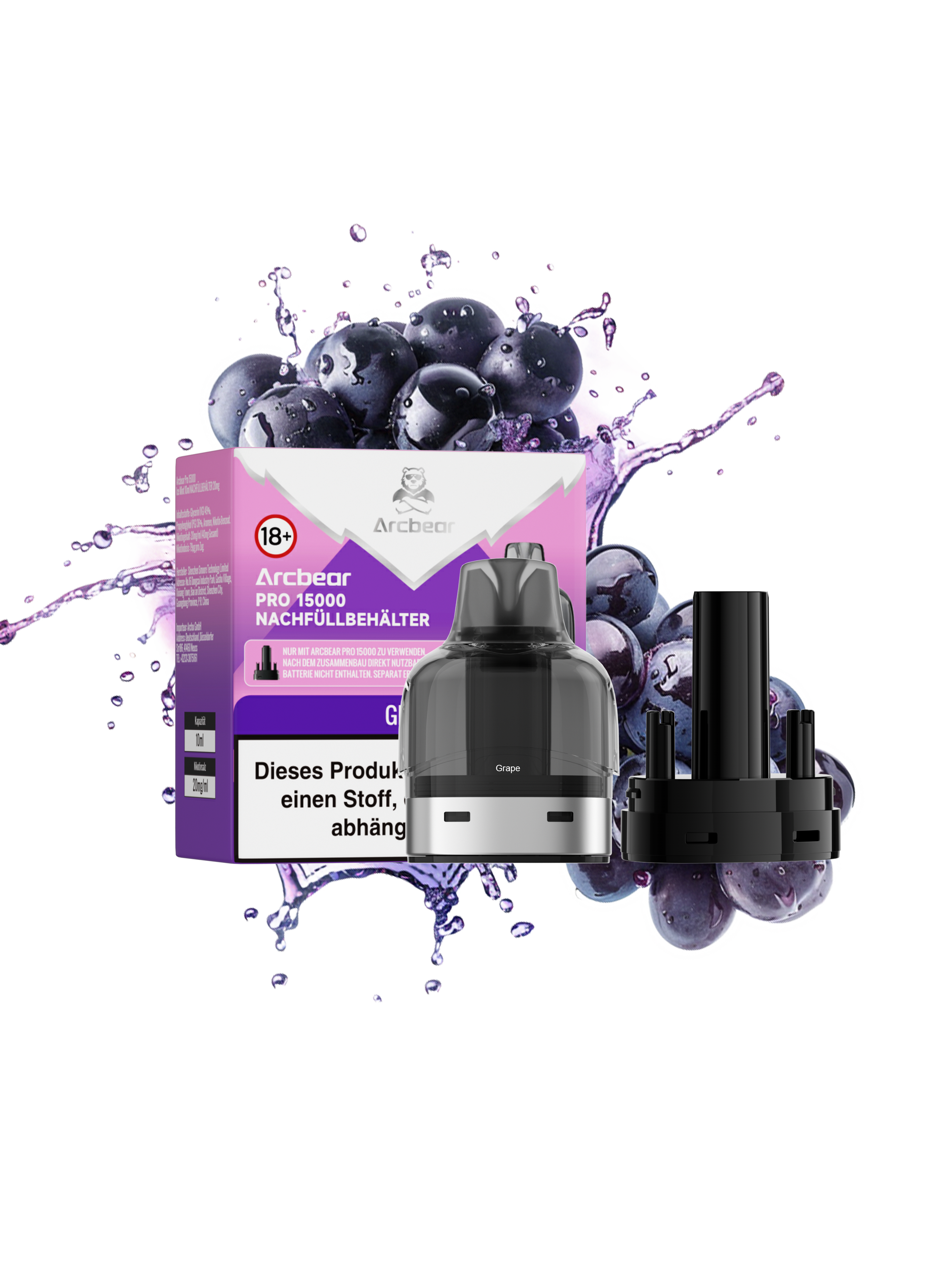 Arcbear - Pro 15000 Pod Set - Grape Ice