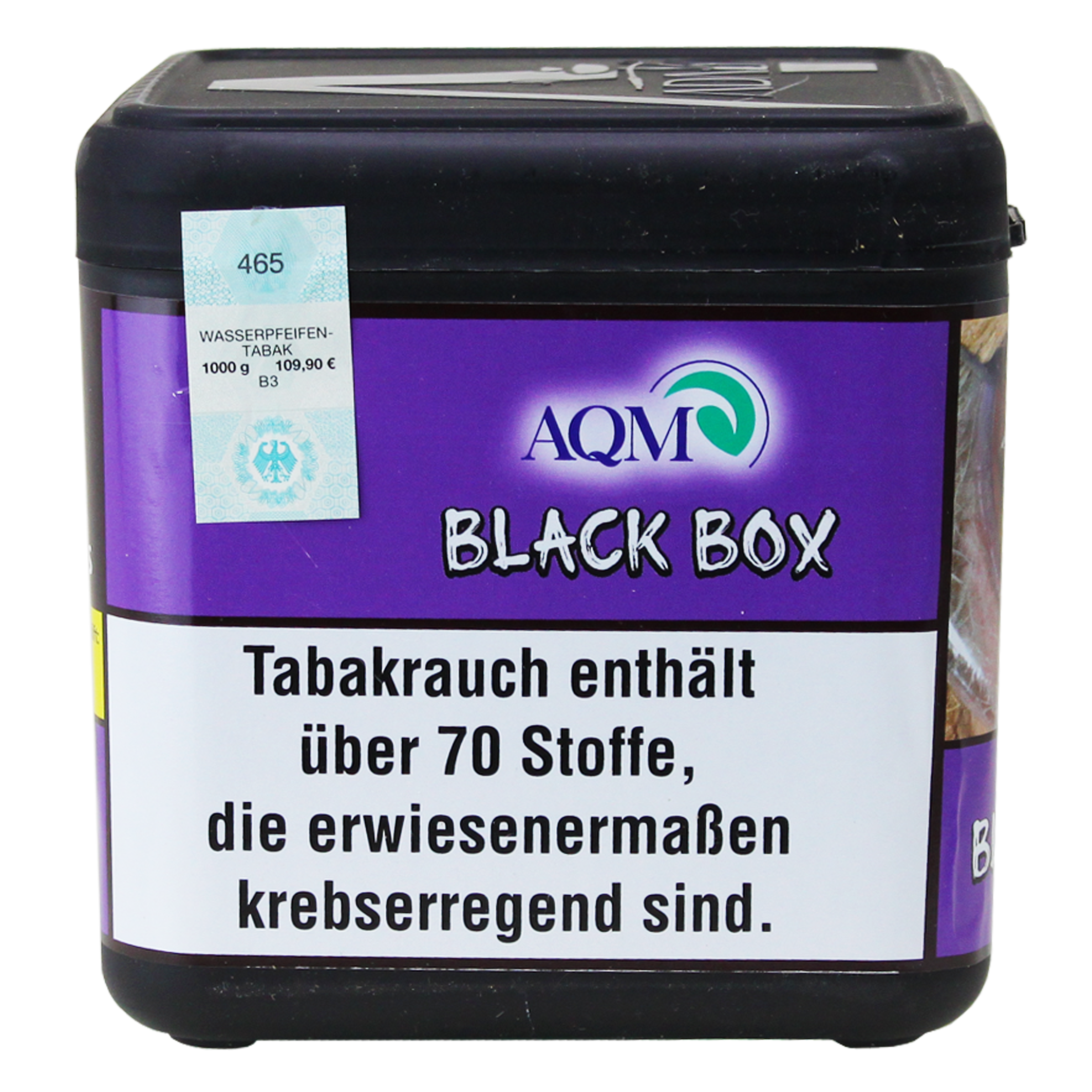 Aqua Mentha Tobacco - Black Box - 1kg - 109,90€