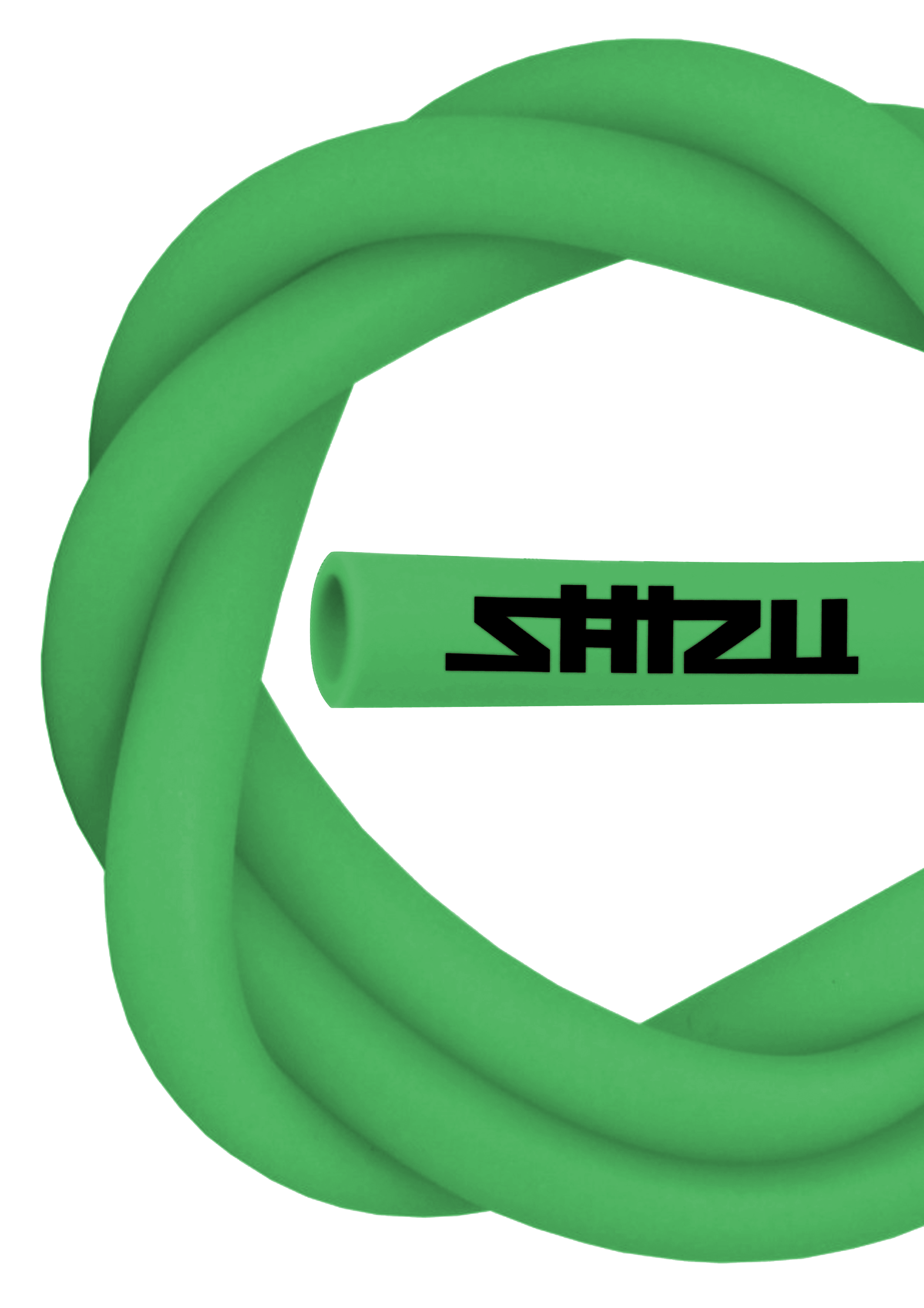 ShiZu Silikonschlauch - Matt - Green