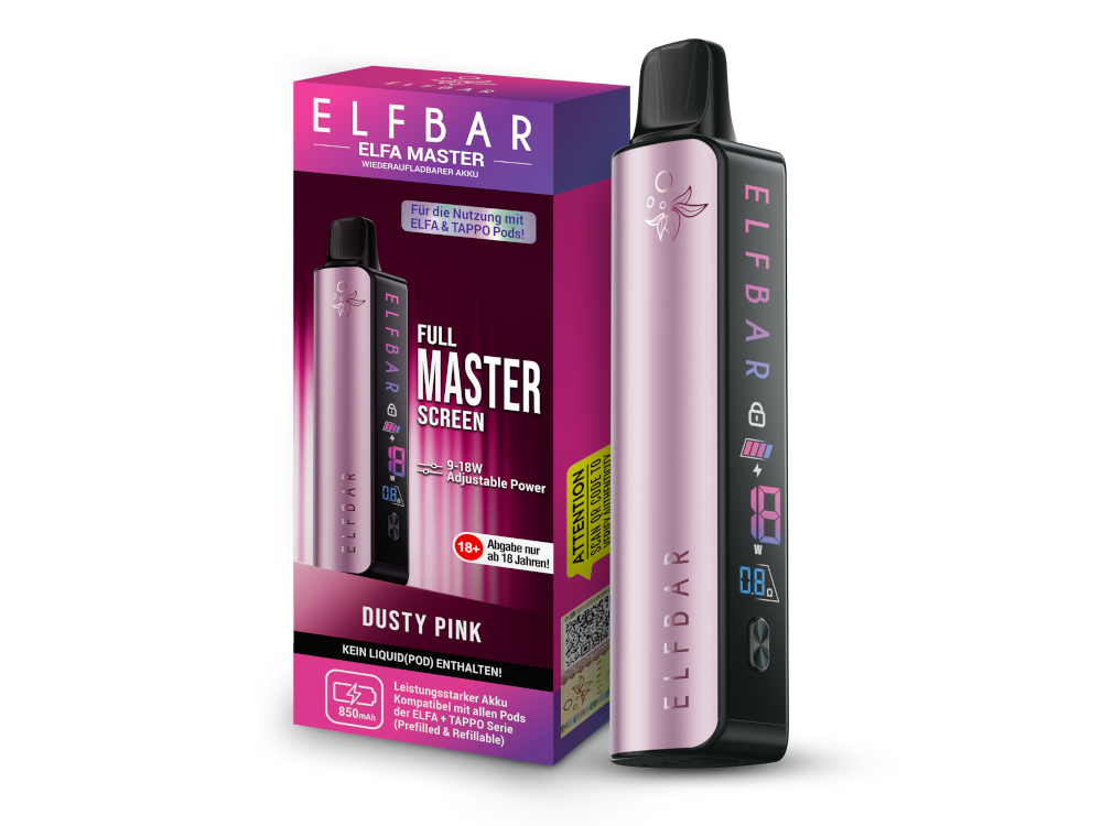 ElfBar - ELFA MASTER Basisgerät - Dusty Pink