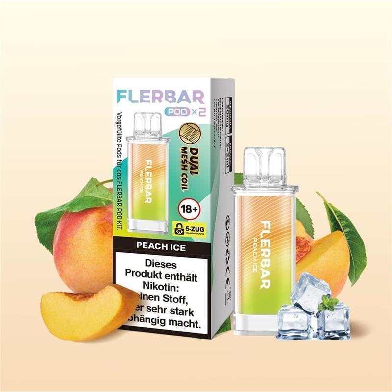 Flerbar - Pod - Peach Ice 20mg