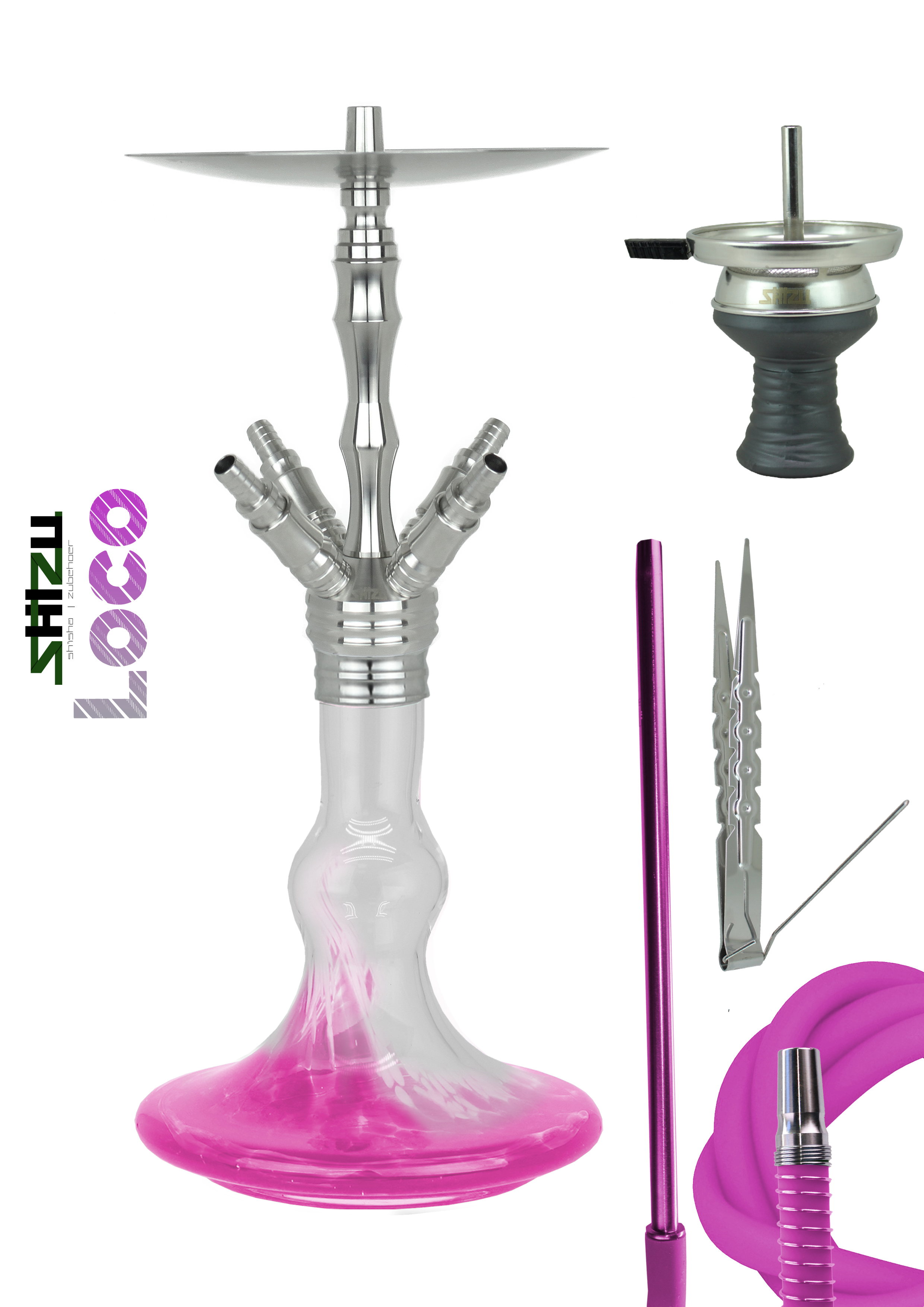 ShiZu Shisha - Loco L907 - Pink