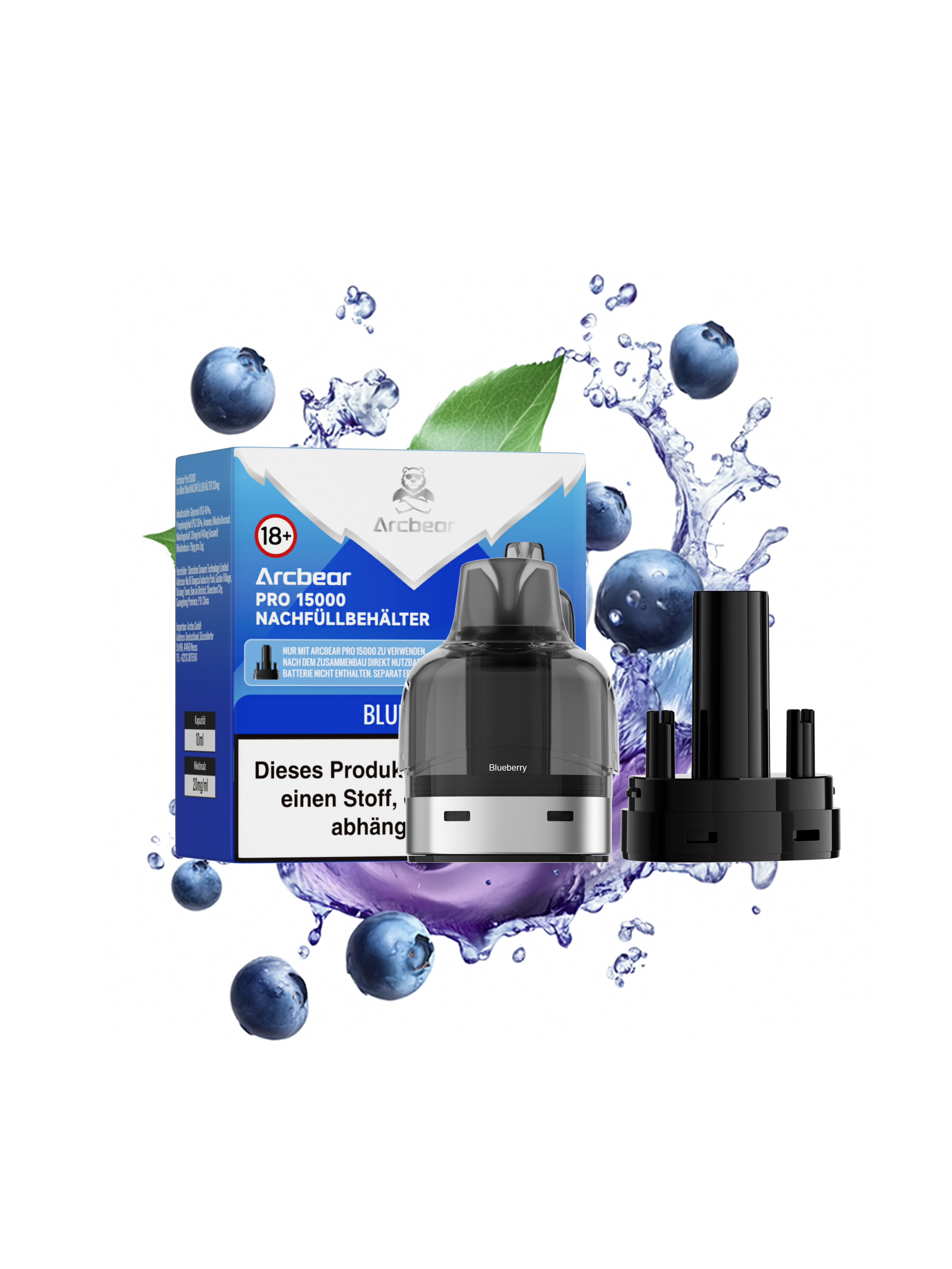 Arcbear - Pro 15000 Pod Set - Blueberry Ice