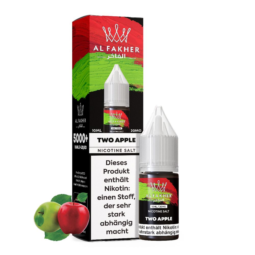Al Fakher Liquid - Two Apple 10ml - 20mg