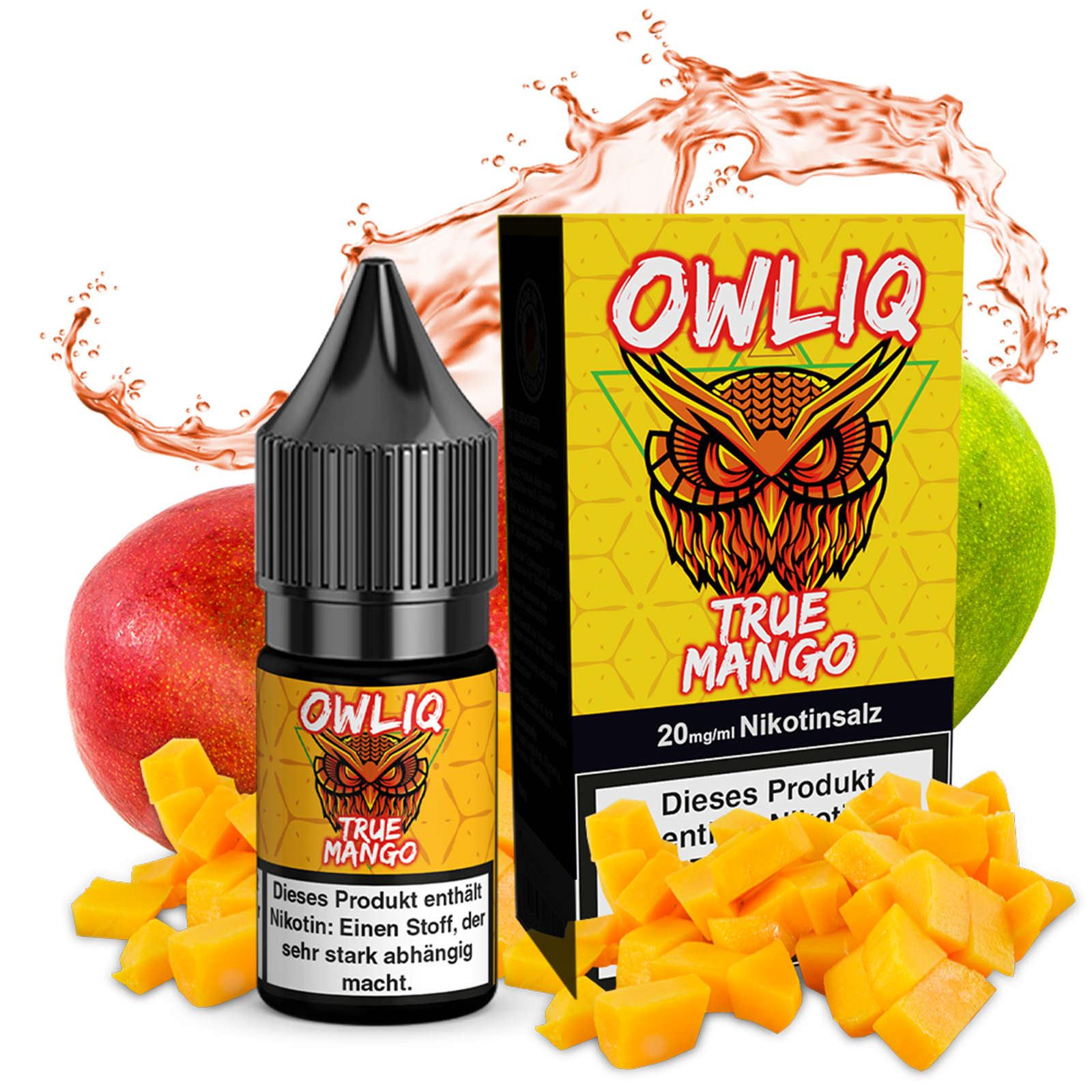 OWLIQ Liquid - True Mango 10ml - 20mg