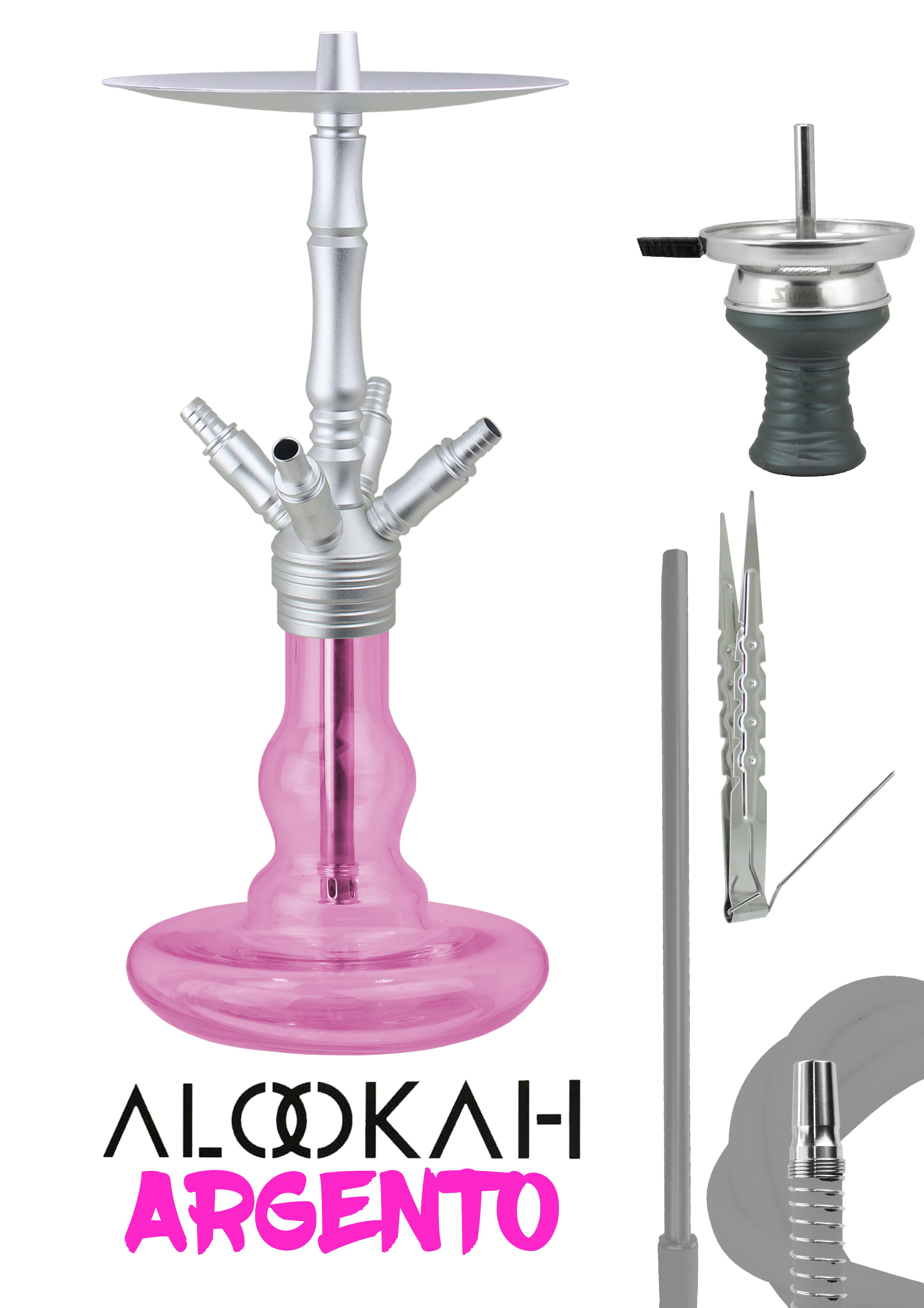 Alookah - Argento 925 - Pink