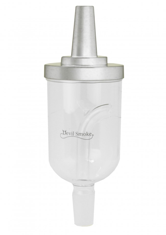 Devil Smoke - Hybrid-Molassefänger - 18/8 - Stick - silber