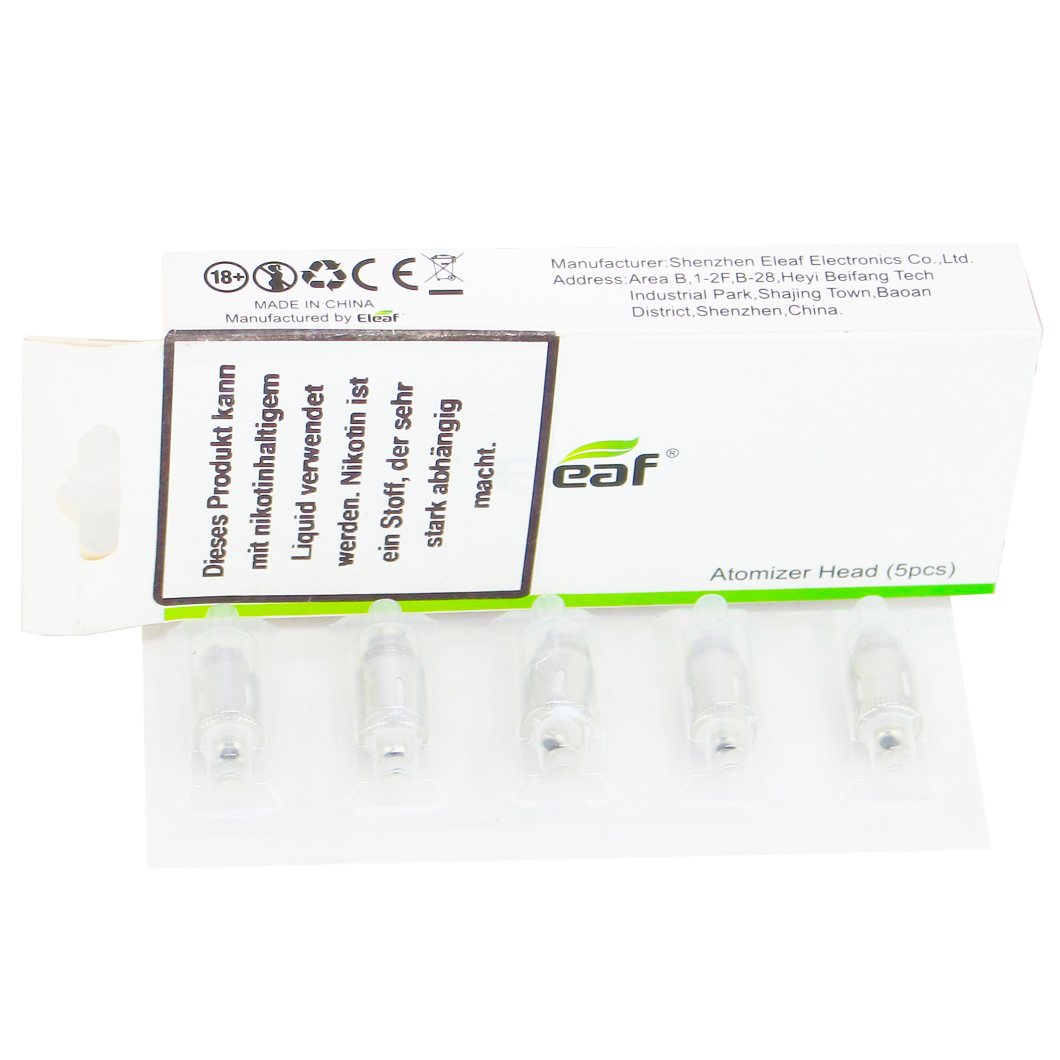 Eleaf - GS Air (0,75ohm) - Ersatzcoil (5er Pack)