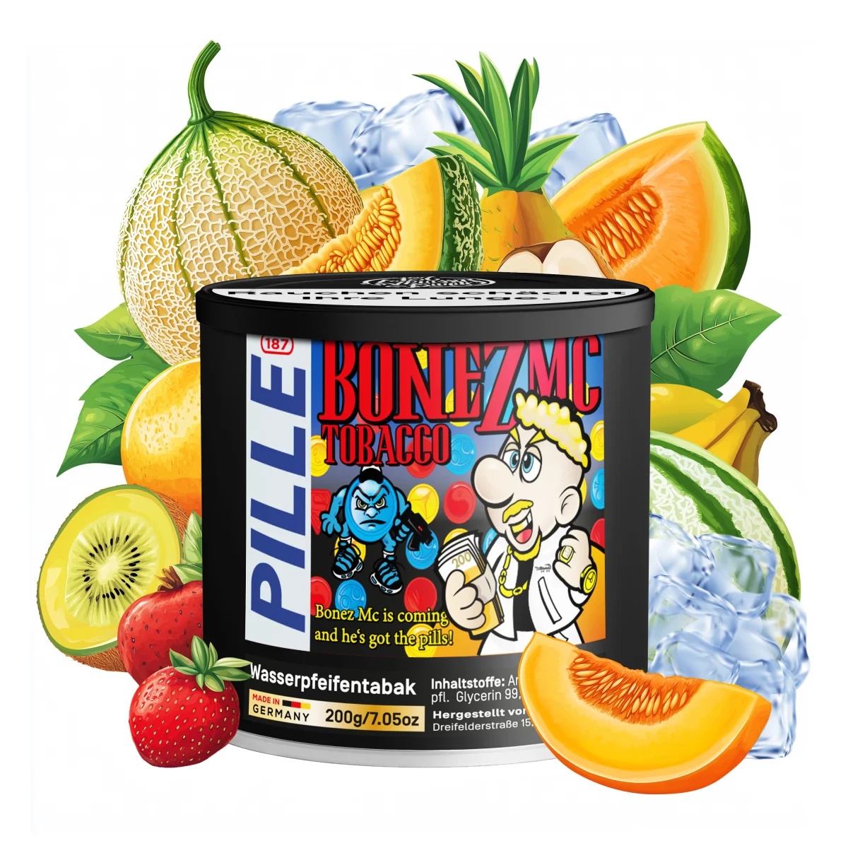 187 Strassen Bande Tabak - Pille - 200g TT