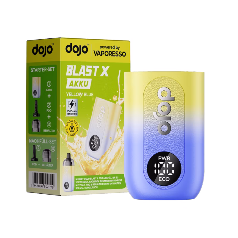 Vaporesso - Dojo Blast X - Basisgerät Yellow Blue