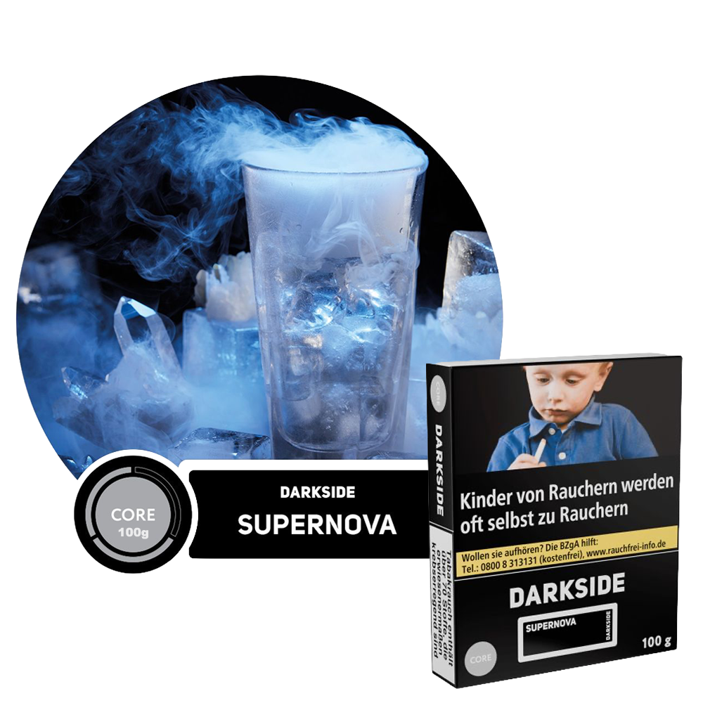 Darkside Core Tabak - Supernova - 100g - 19,99€