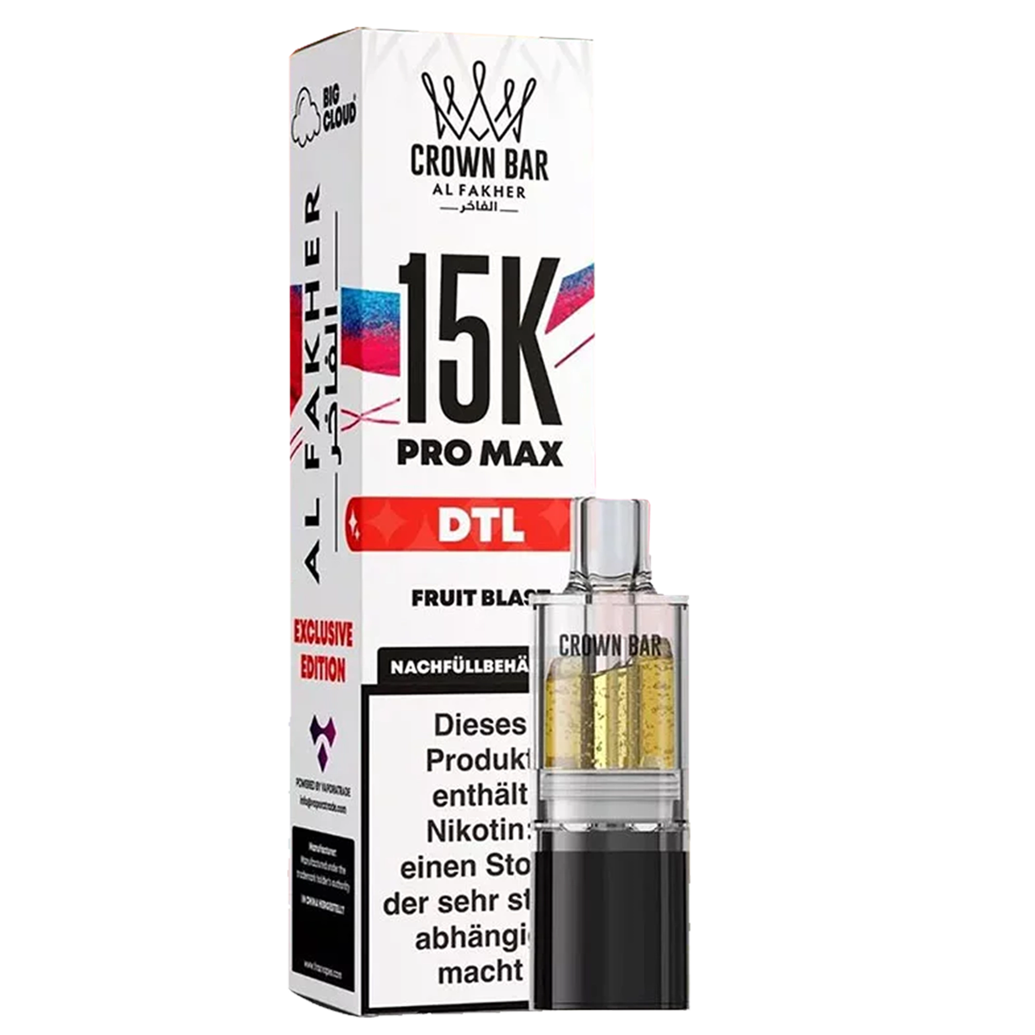 Al Fakher - 15K PRO MAX Pod - Fruit Blast