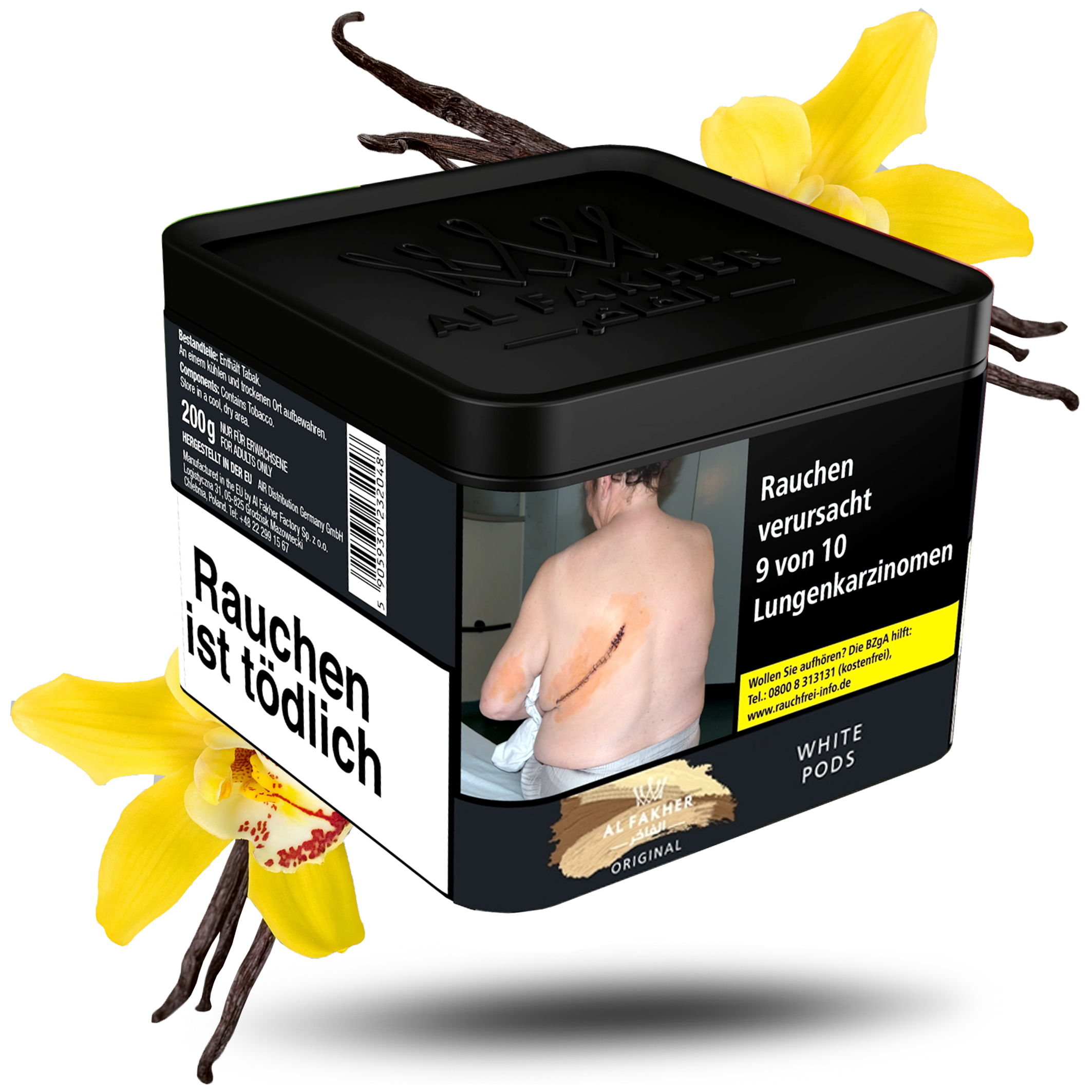 Al Fakher - White Pods - 200g TT