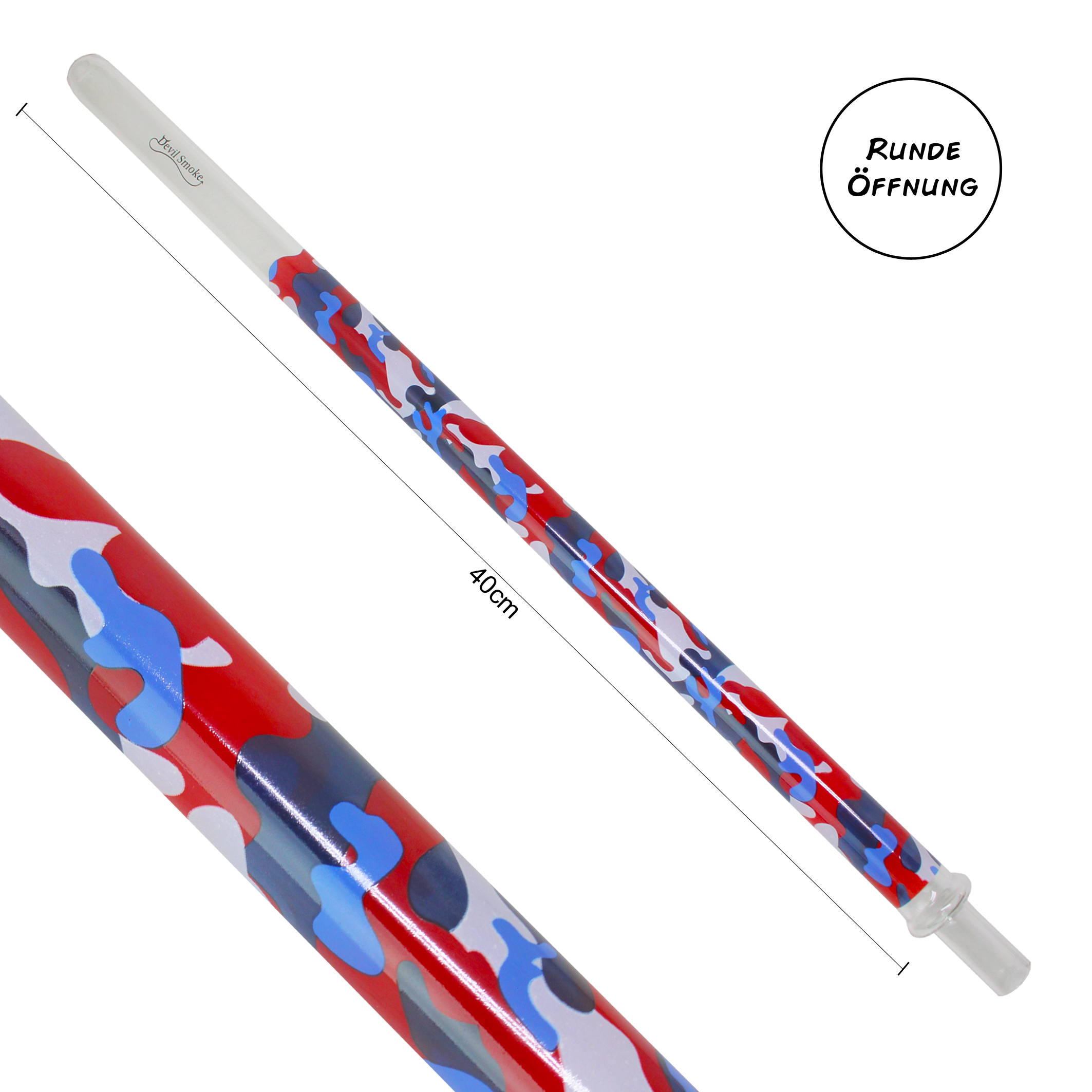 Devil Smoke - Camouflage - Union rund