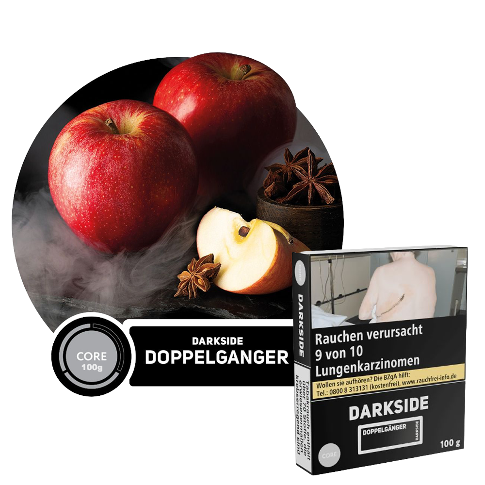Darkside Core Tabak - Doppelganger - 100g - 19,99€