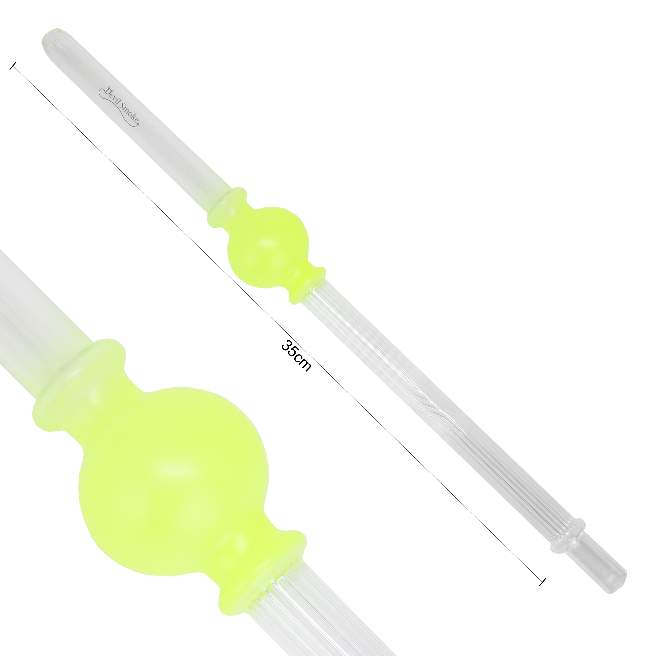 Devil Smoke - Crossed Ball Edition - Neon Gelb